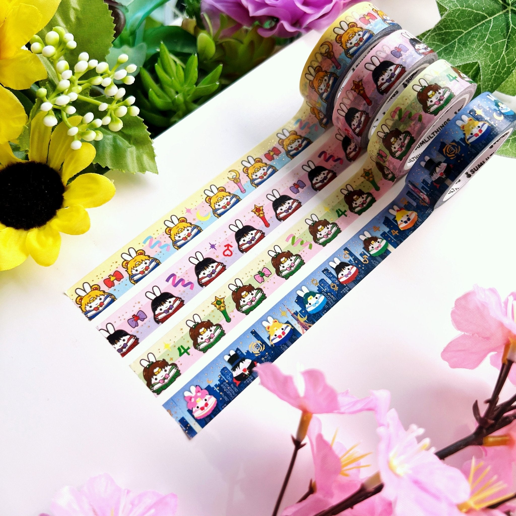 Washi Tape - Lil' Moon Power Collection - SumLilThings