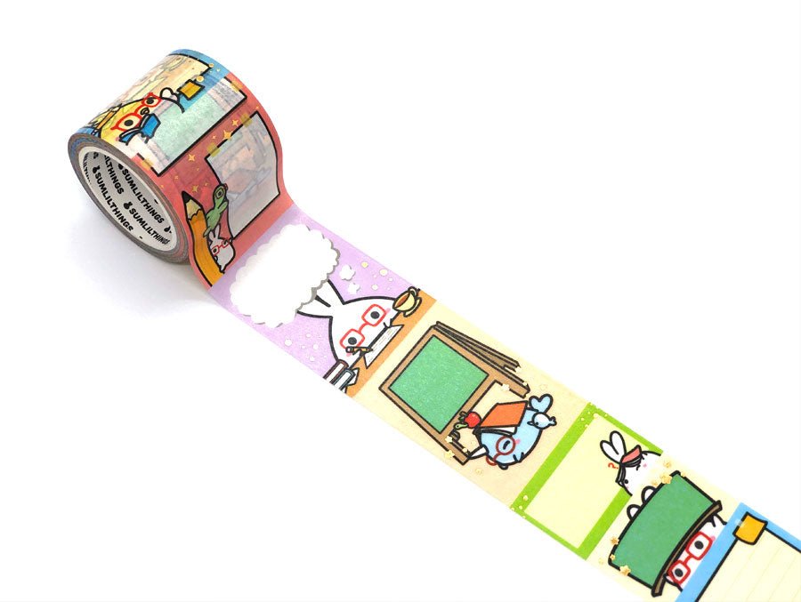 Washi Tape - Lil' Notebook - Gold Foil - 38mm - SumLilThings