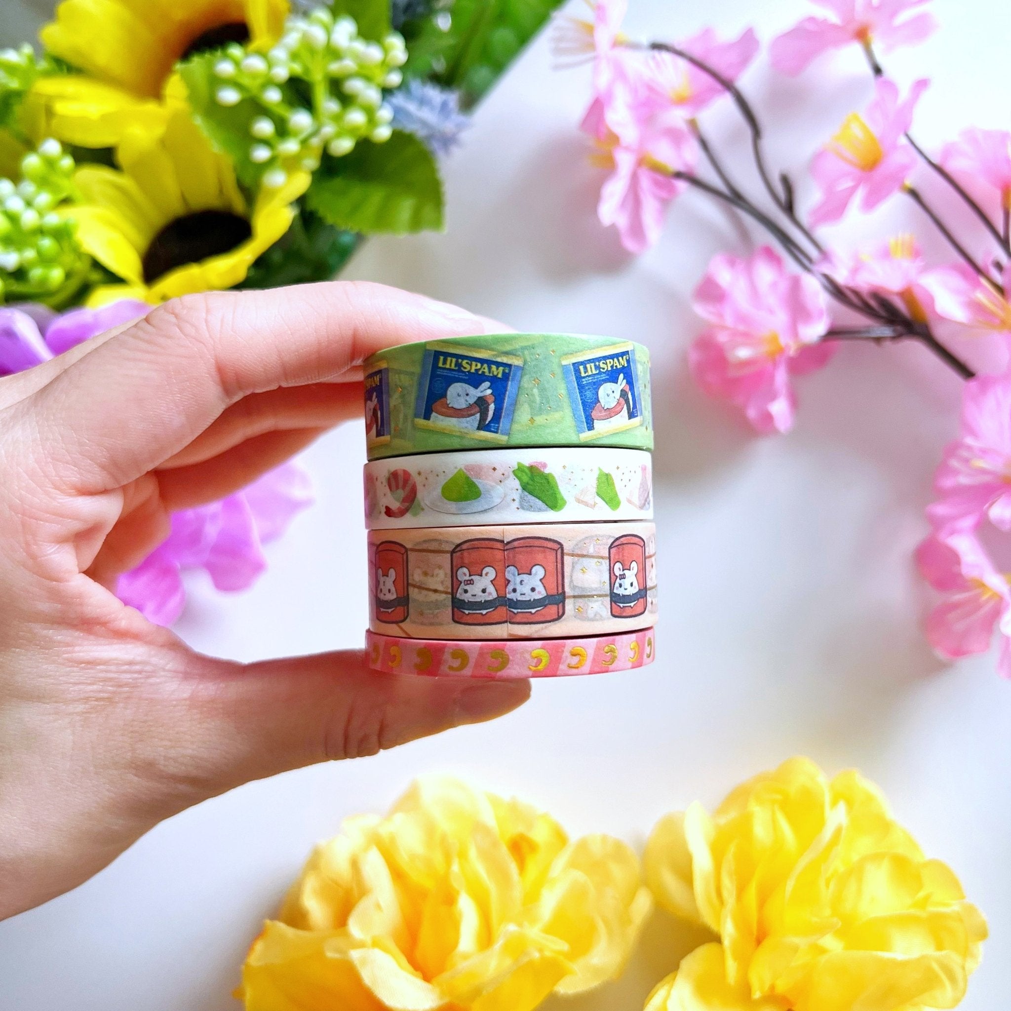 Washi Tape - Lil' Spam Musubi Collection - SumLilThings