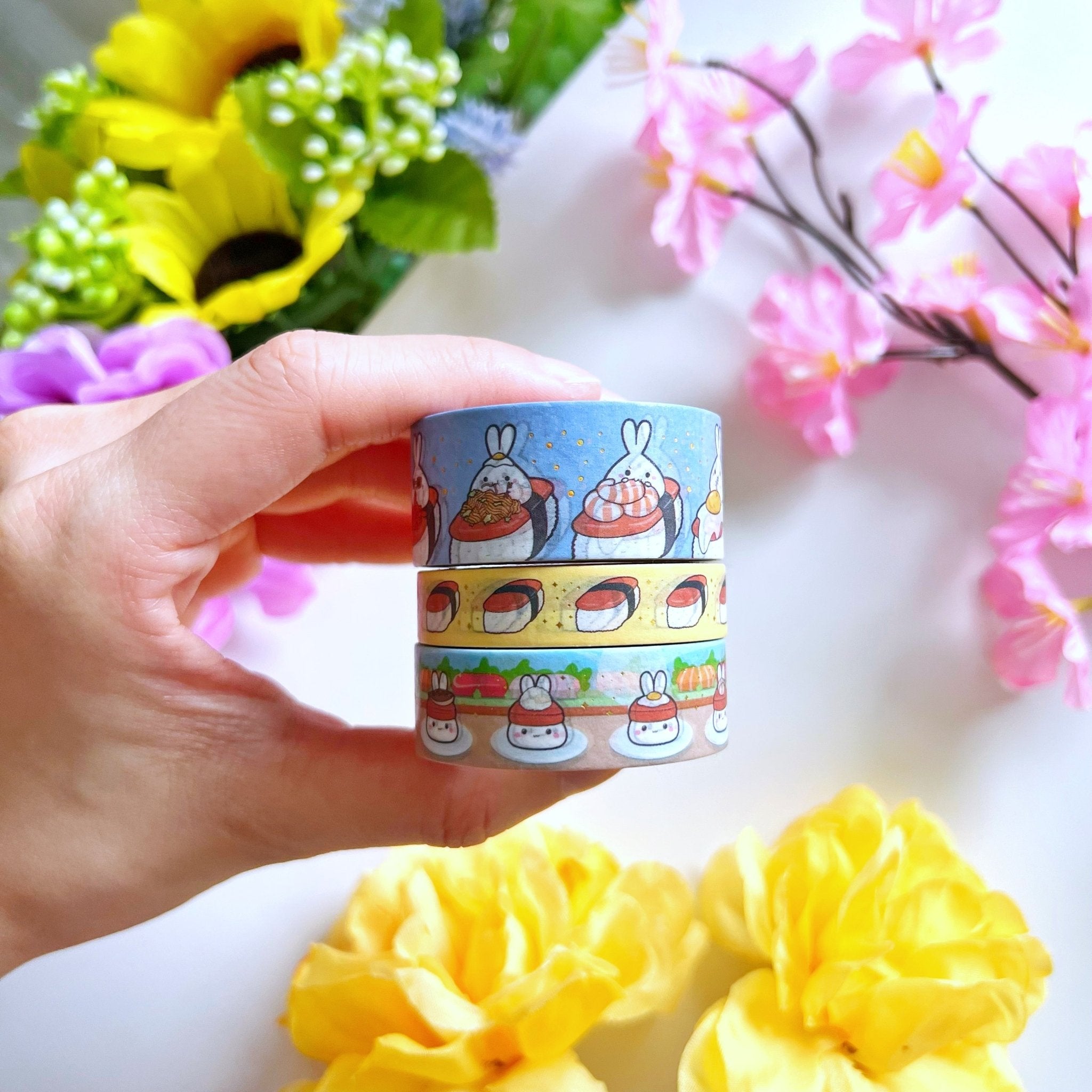 Washi Tape - Lil' Spam Musubi Collection - SumLilThings