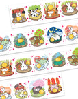 Washi Tape - Lil' Zodiac Animals (25mm) - Holo Gold Foil - SumLilThings