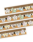 Washi Tape - Rainforest Coffee Shop Series - Gold Foil - Set of 2 - SumLilThings
