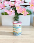 Washi Tape - Starry Slumber - Holo Gold Foil - Set of 6 - SumLilThings