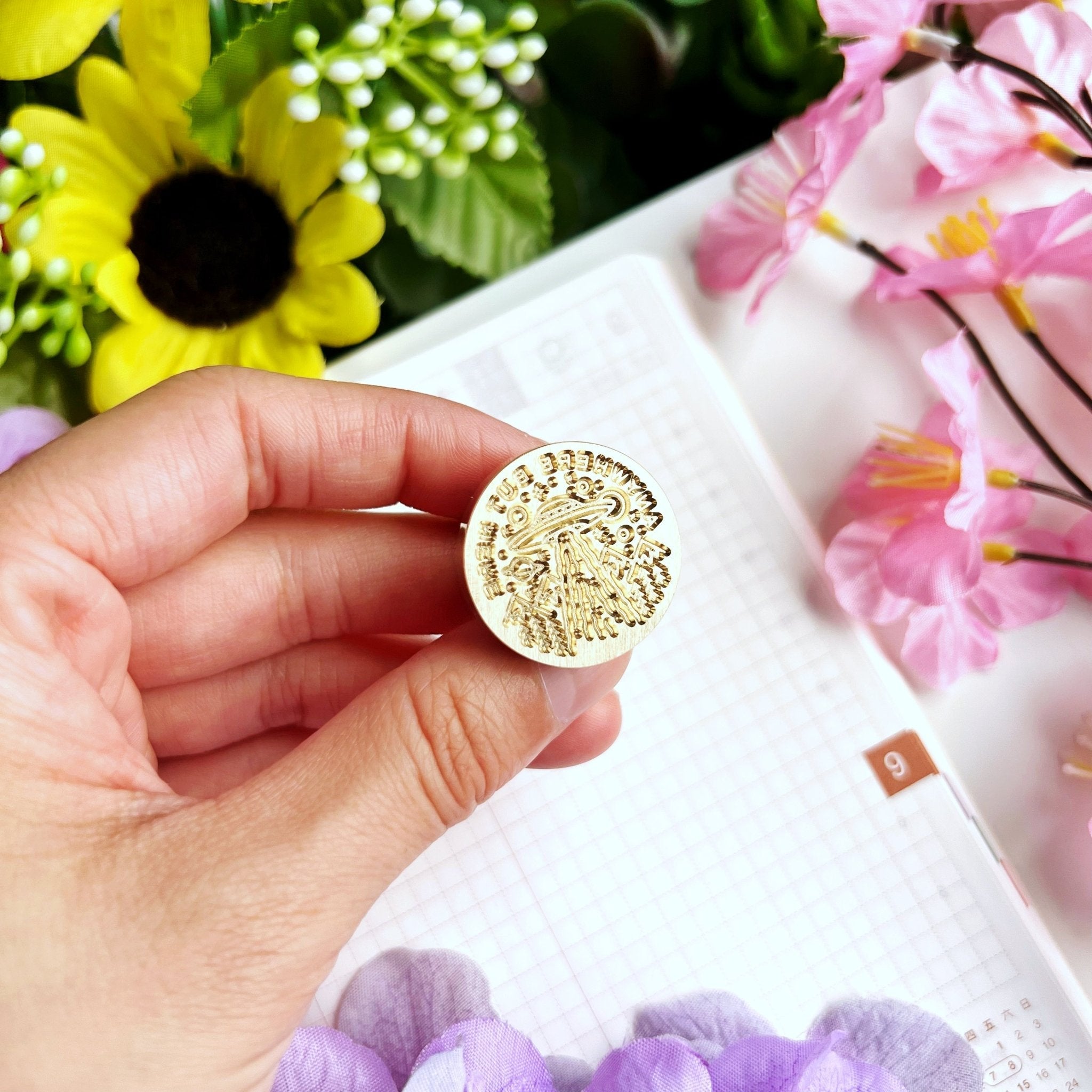 Wax Seal - Anywhere But Here (25mm) - SumLilThings