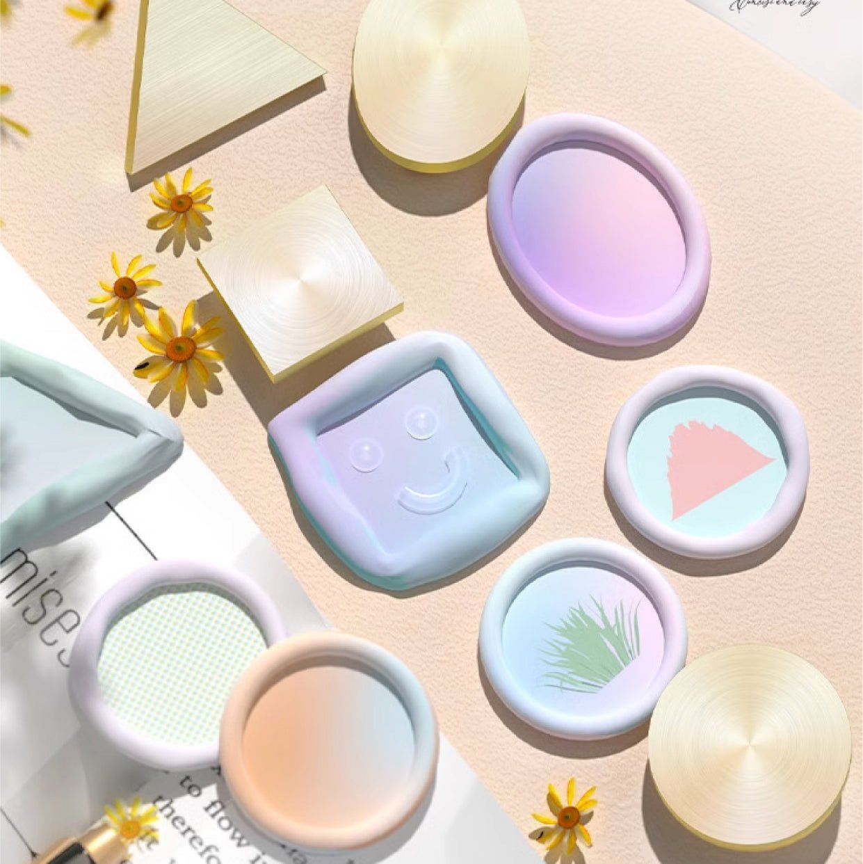 Wax Seal - Blank Round Stamp (25mm) - SumLilThings