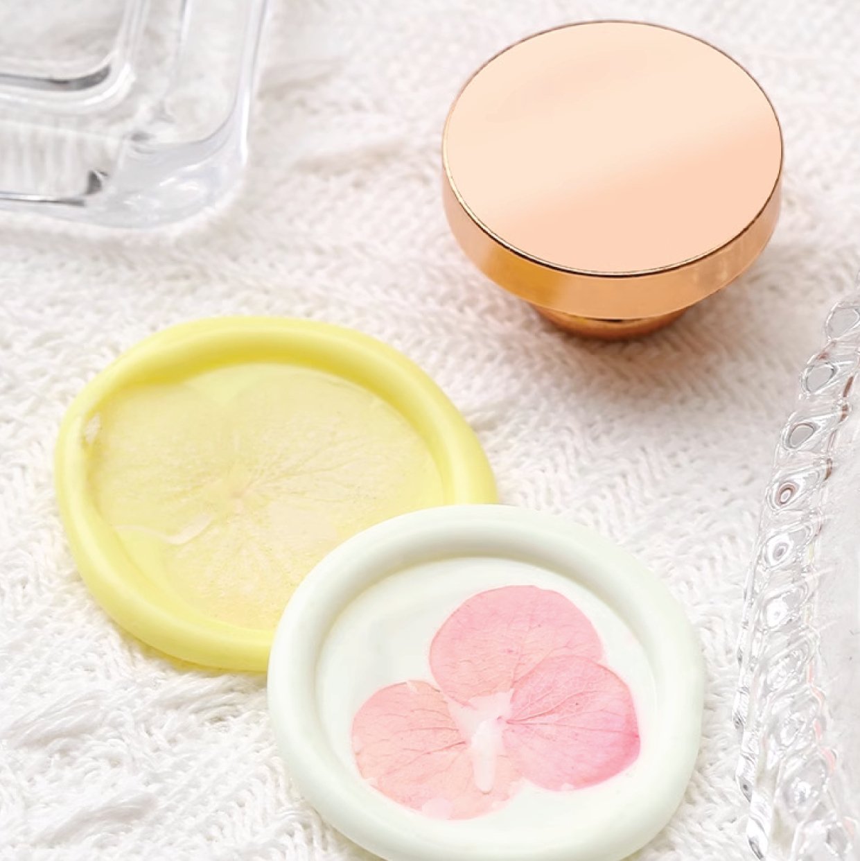 Wax Seal - Blank Round Stamp (25mm) - SumLilThings