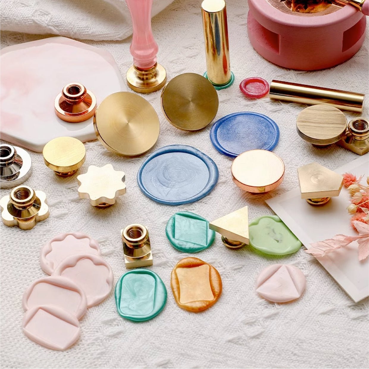 Wax Seal - Blank Round Stamp (25mm) - SumLilThings