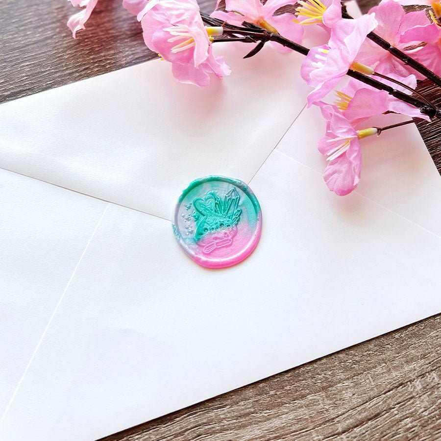 Wax Seal - Crystal Lil Stamp (30mm) - SumLilThings