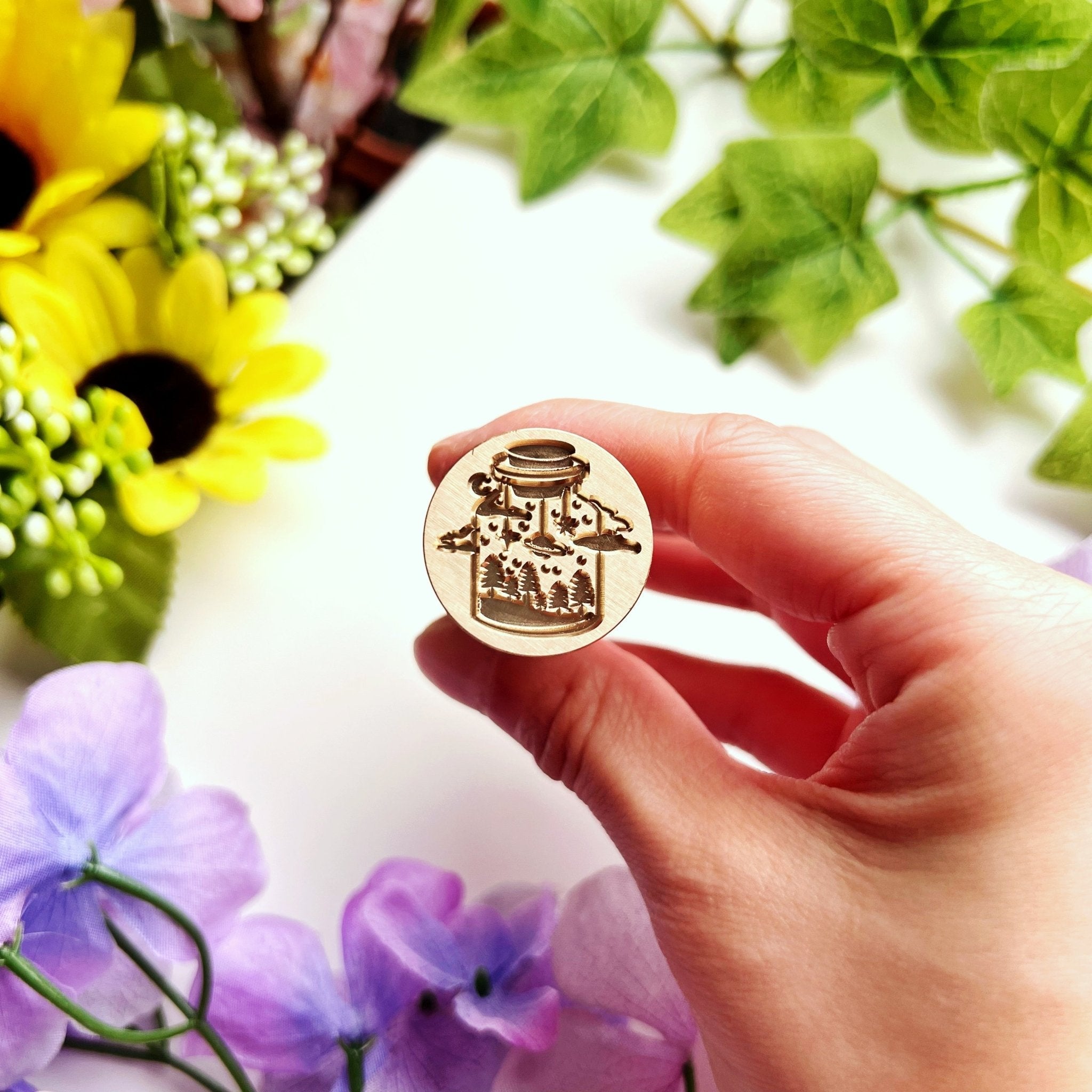 Wax Seal - Dangling Star Bottle (25mm) - SumLilThings