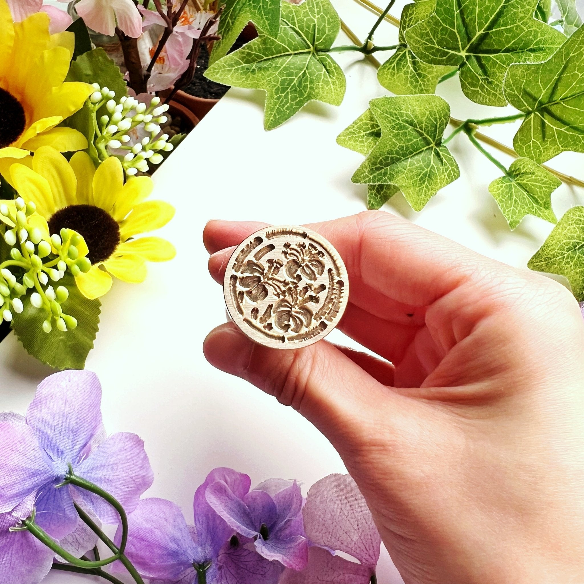 Wax Seal - Flora No. 43 Stamp (25mm) - SumLilThings