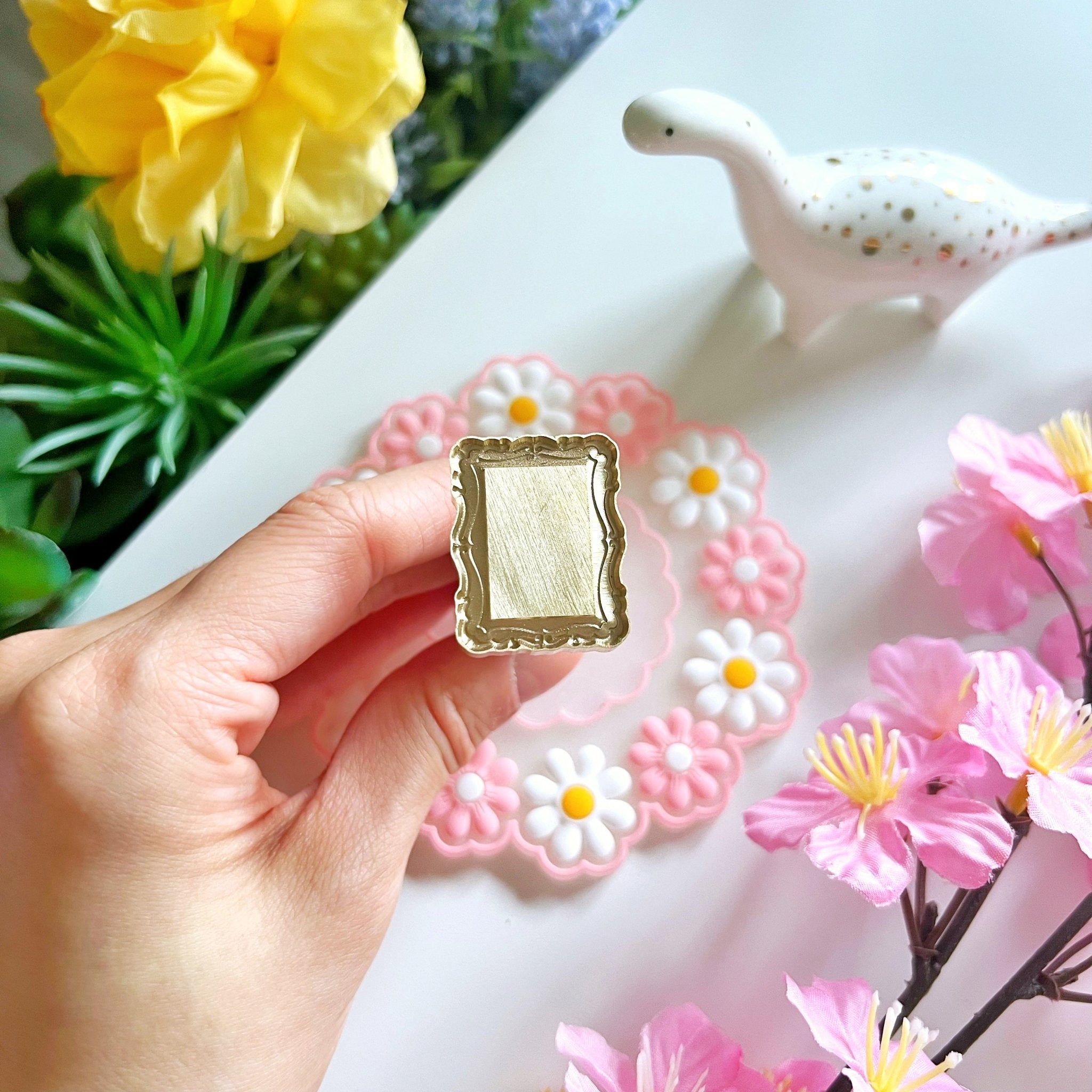 Wax Seal - Frame No. A Stamp - SumLilThings