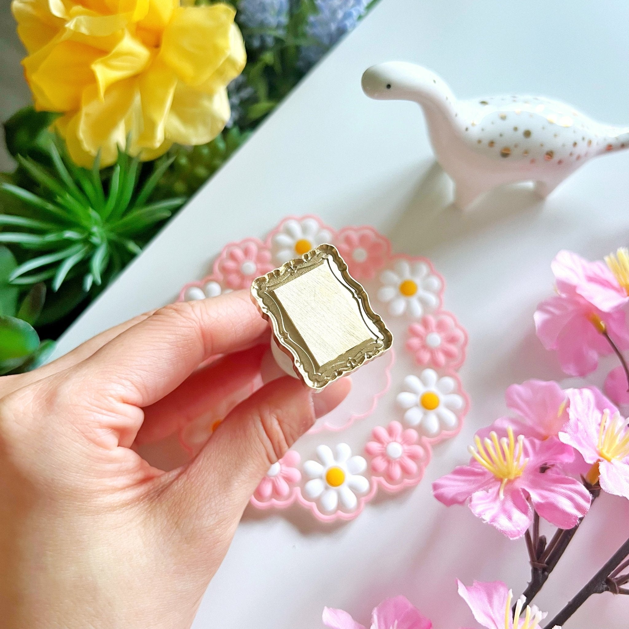 Wax Seal - Frame No. A Stamp - SumLilThings