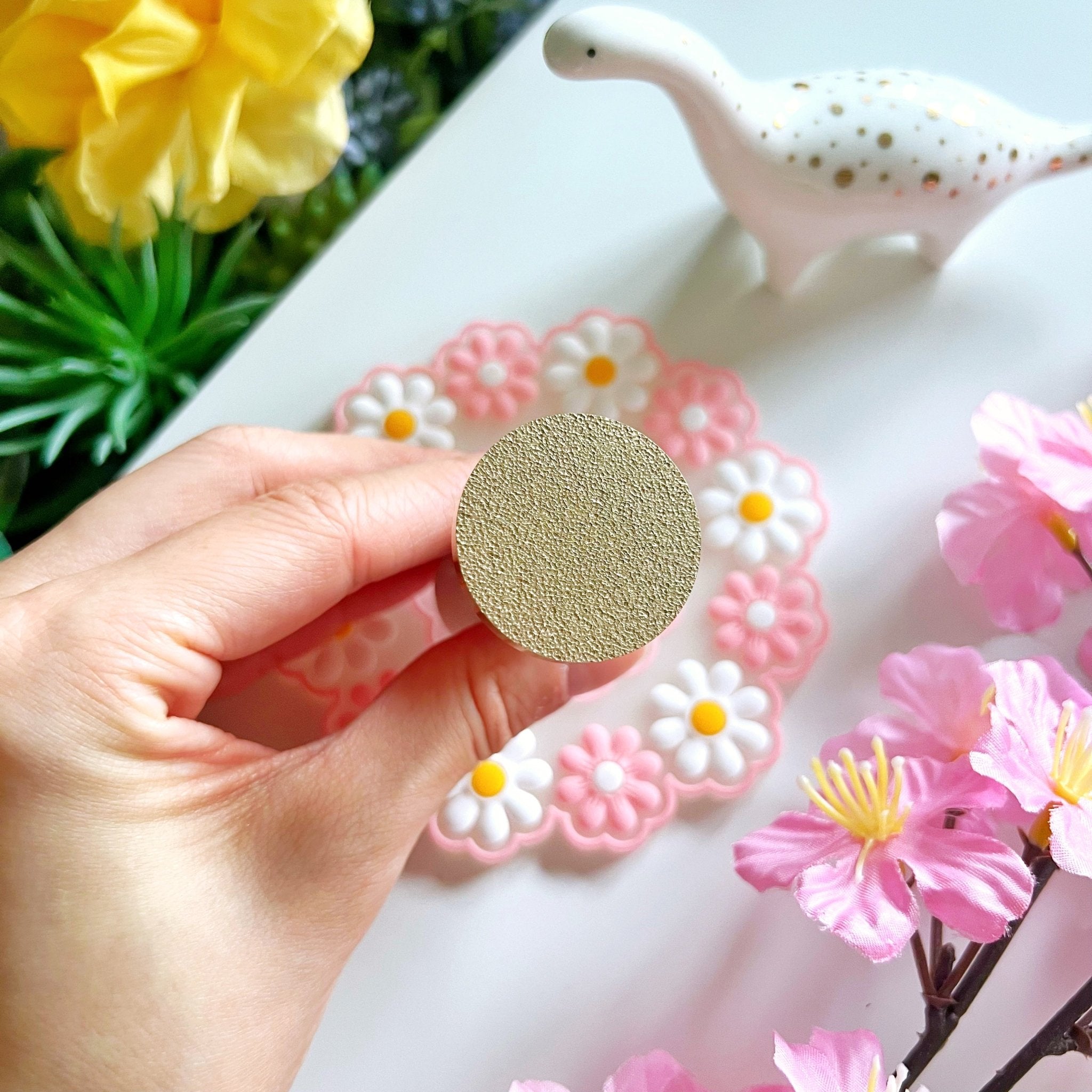 Wax Seal - Frosted Blank Stamp (3 Sizes) - SumLilThings