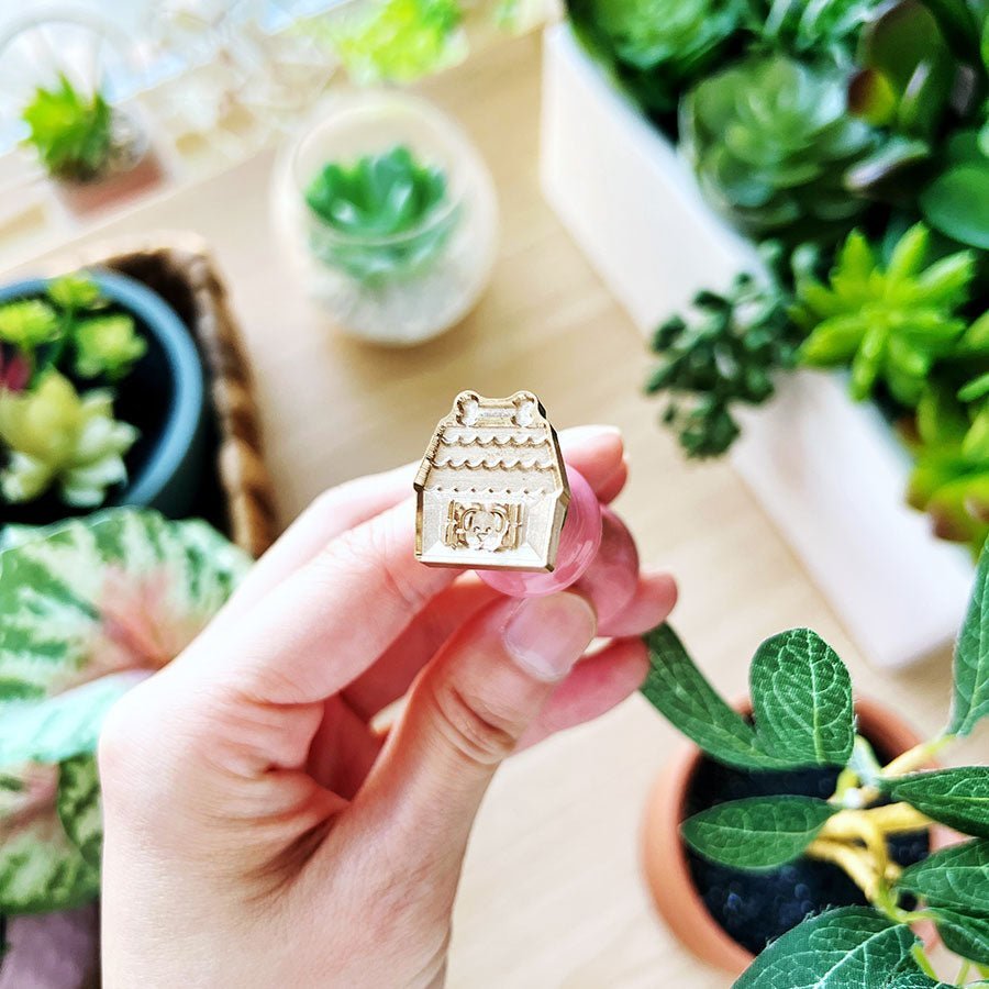 Wax Seal - Puppy House Stamp (3D) - SumLilThings