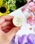 Wax Seal - Vintage Floral Stamp (30mm) - SumLilThings