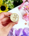 Wax Seal - Vintage Floral Stamp (30mm) - SumLilThings
