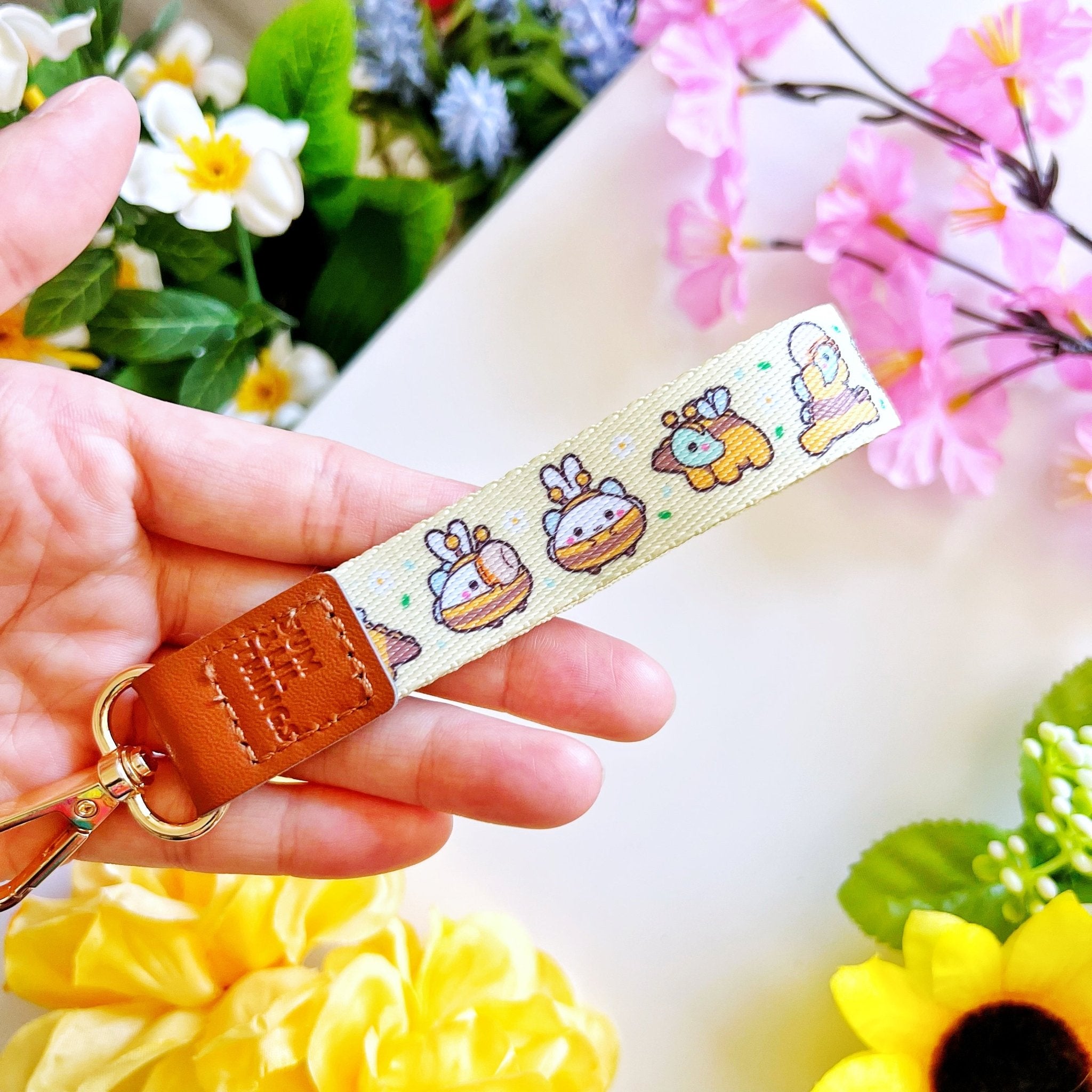 Wrist Lanyard - Lil' Honeybees - SumLilThings