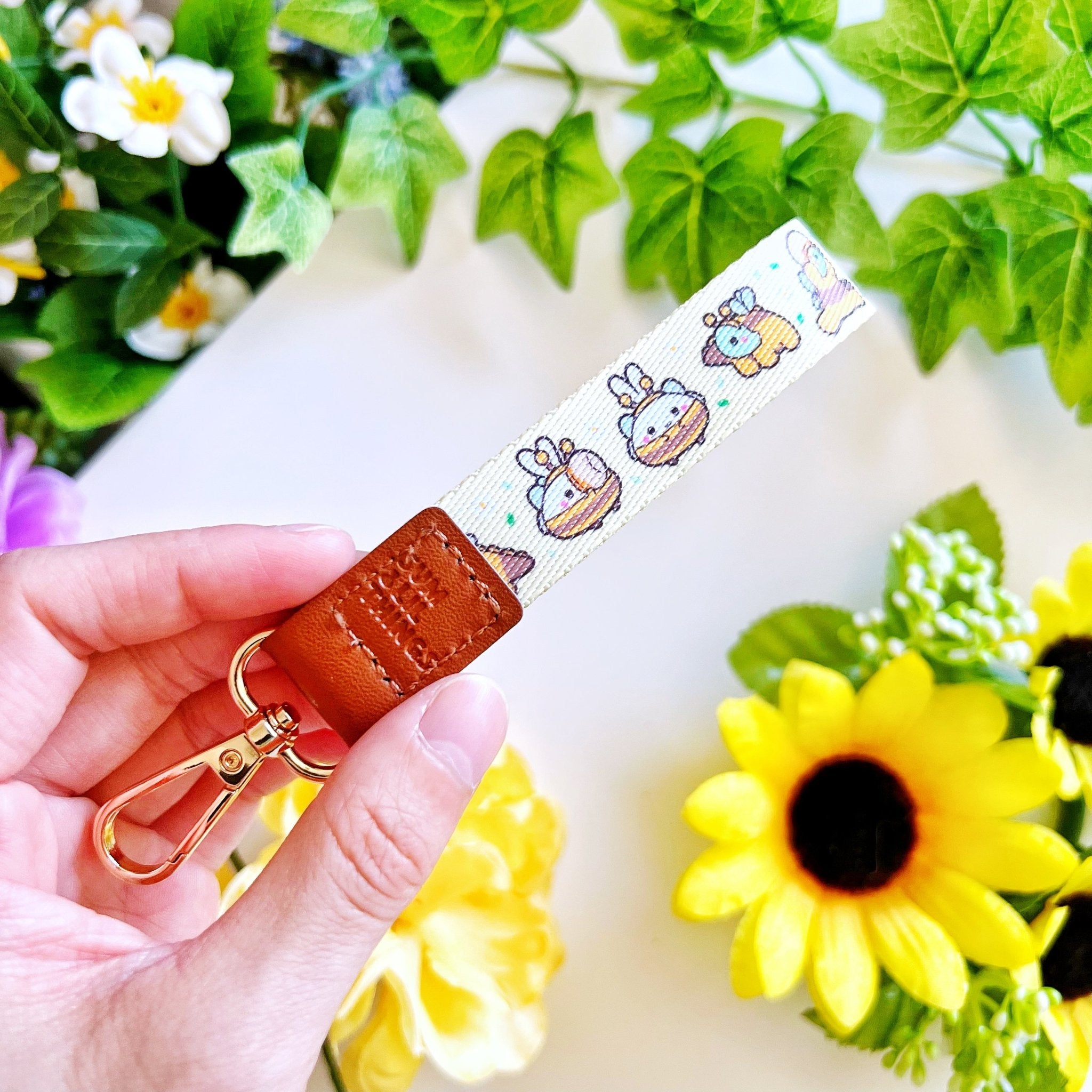 Wrist Lanyard - Lil' Honeybees - SumLilThings