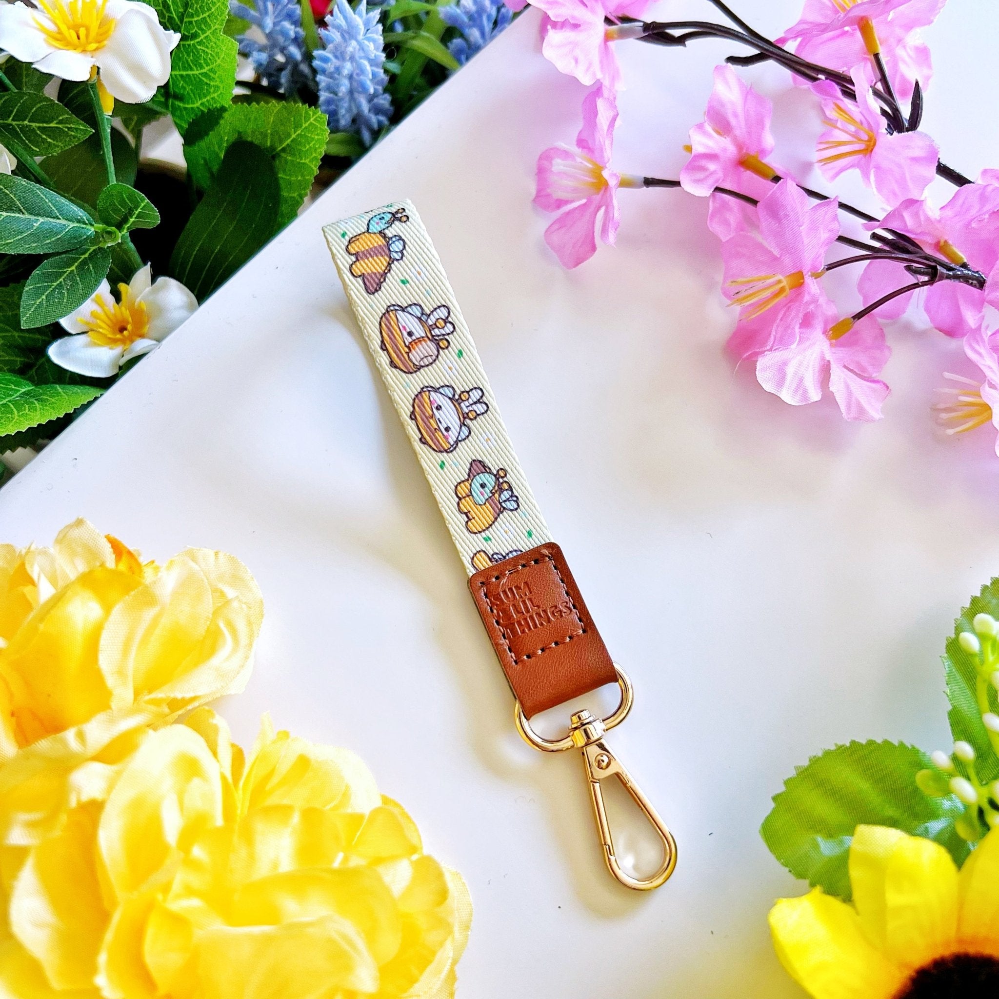Wrist Lanyard - Lil' Honeybees - SumLilThings