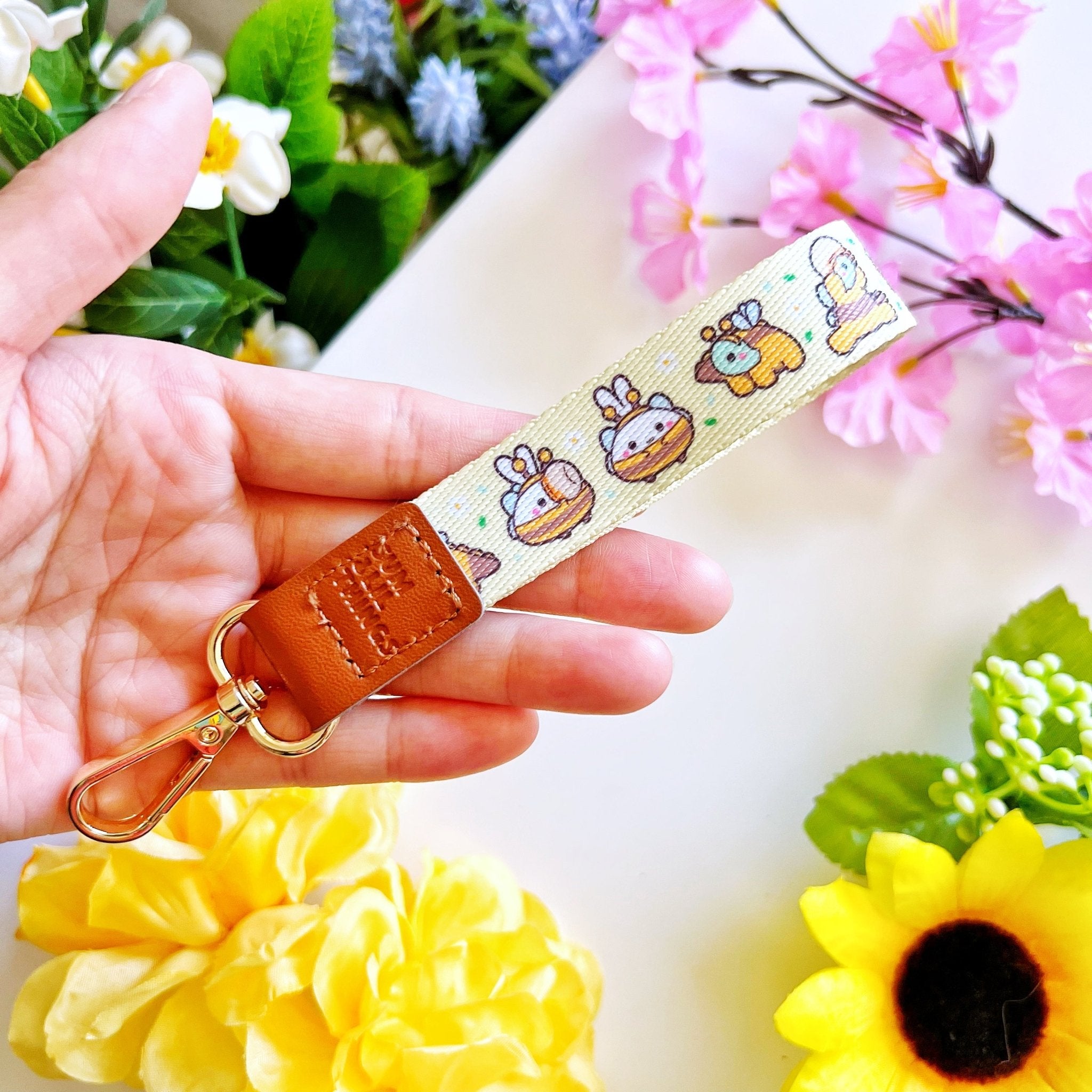 Wrist Lanyard - Lil' Honeybees - SumLilThings