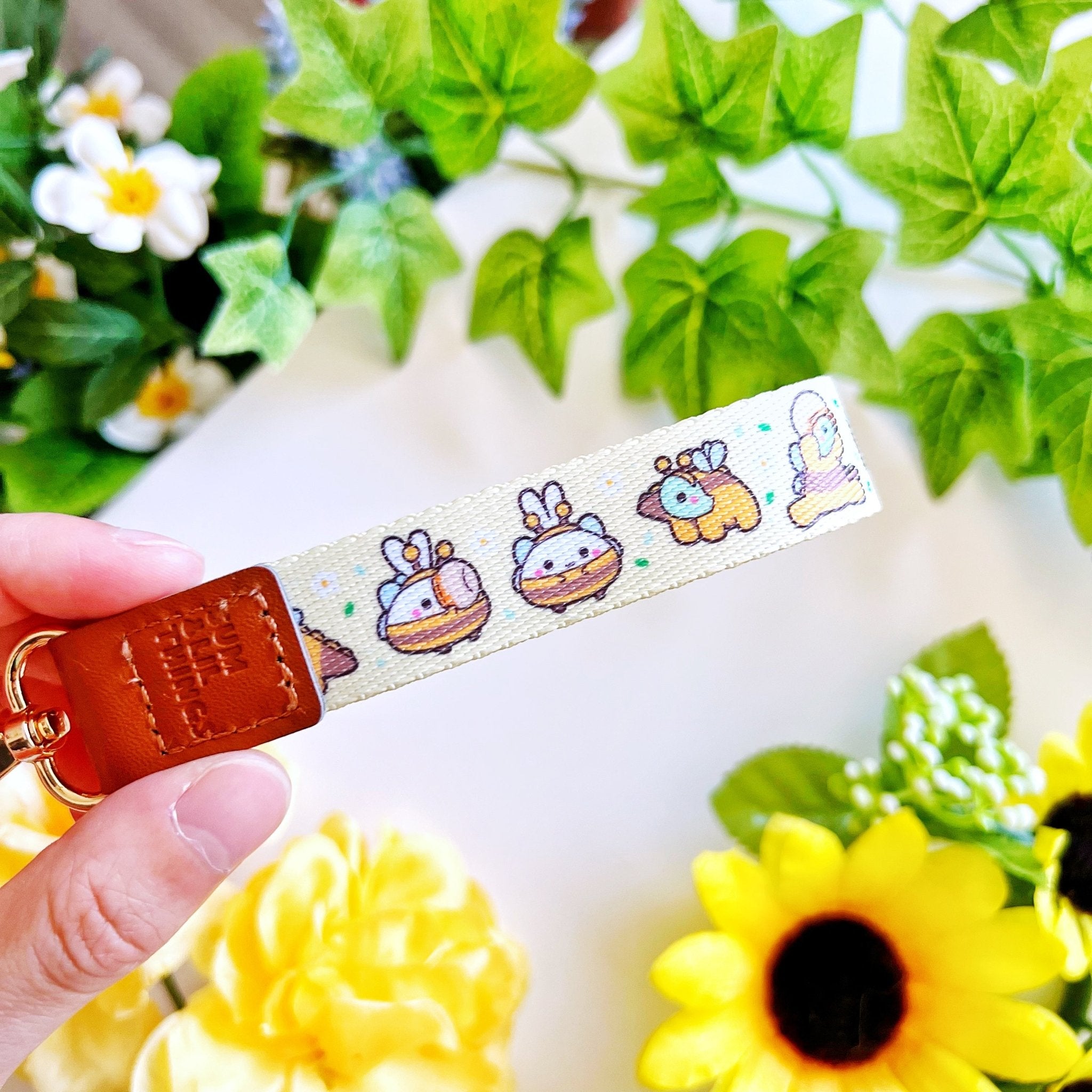 Wrist Lanyard - Lil' Honeybees - SumLilThings