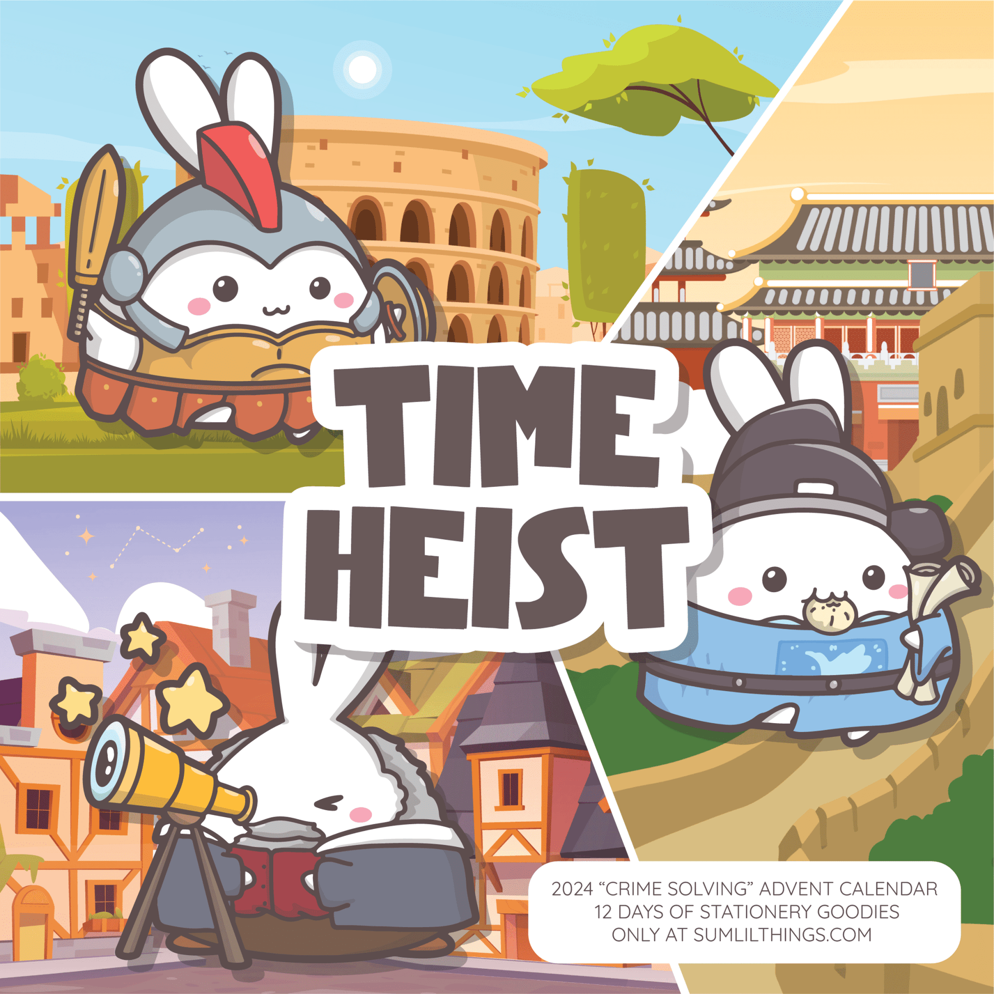 2024 Advent Calendar - Lil' Time Heist Adventure "ESCAPE ROOM" (20% OFF) FINAL STOCK - SumLilThings