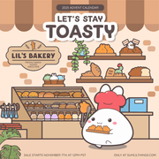 2025 Advent Calendar - Let's Stay Toasty (50% OFF) EARLY BIRD - PURCHASE SEPARATELY - SumLilThings