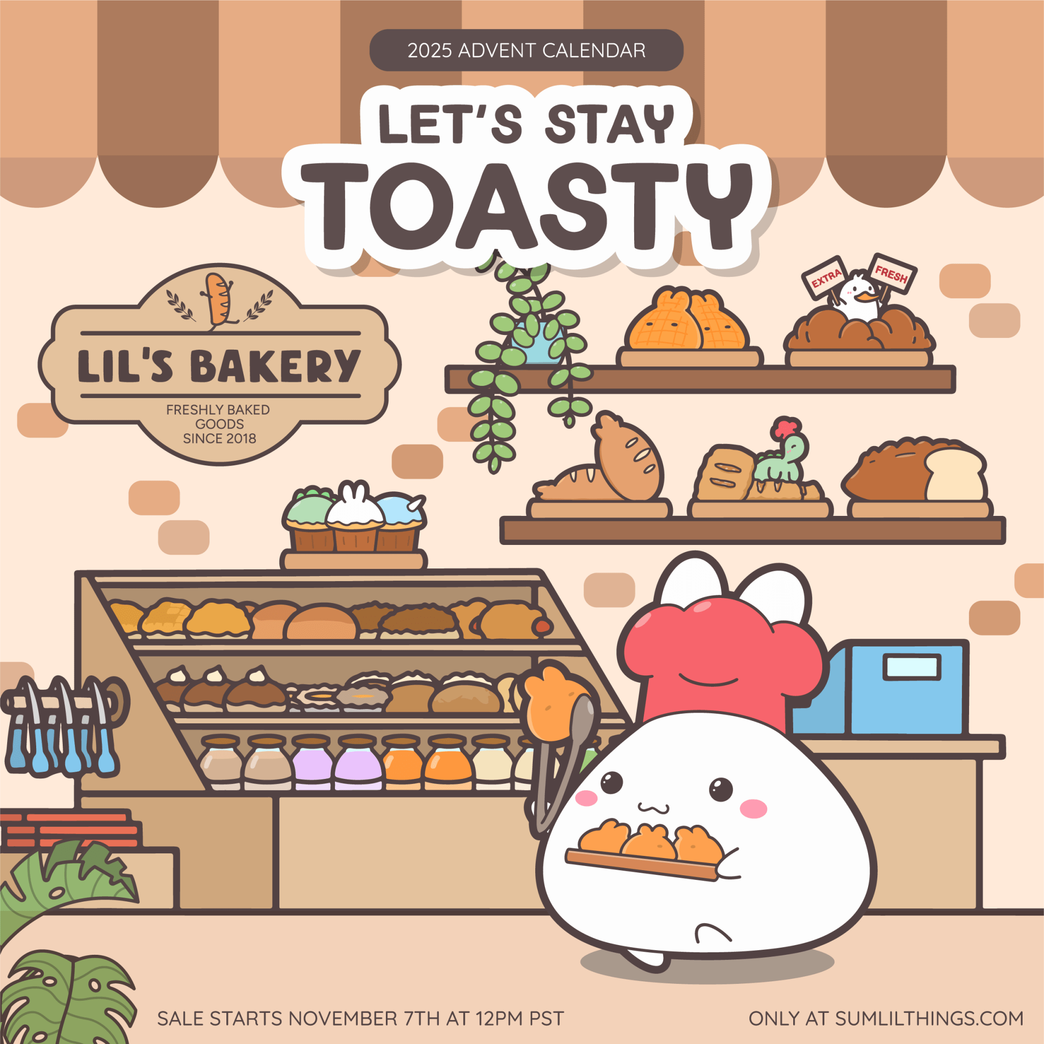 2025 Advent Calendar - Let's Stay Toasty (50% OFF) EARLY BIRD - PURCHASE SEPARATELY - SumLilThings