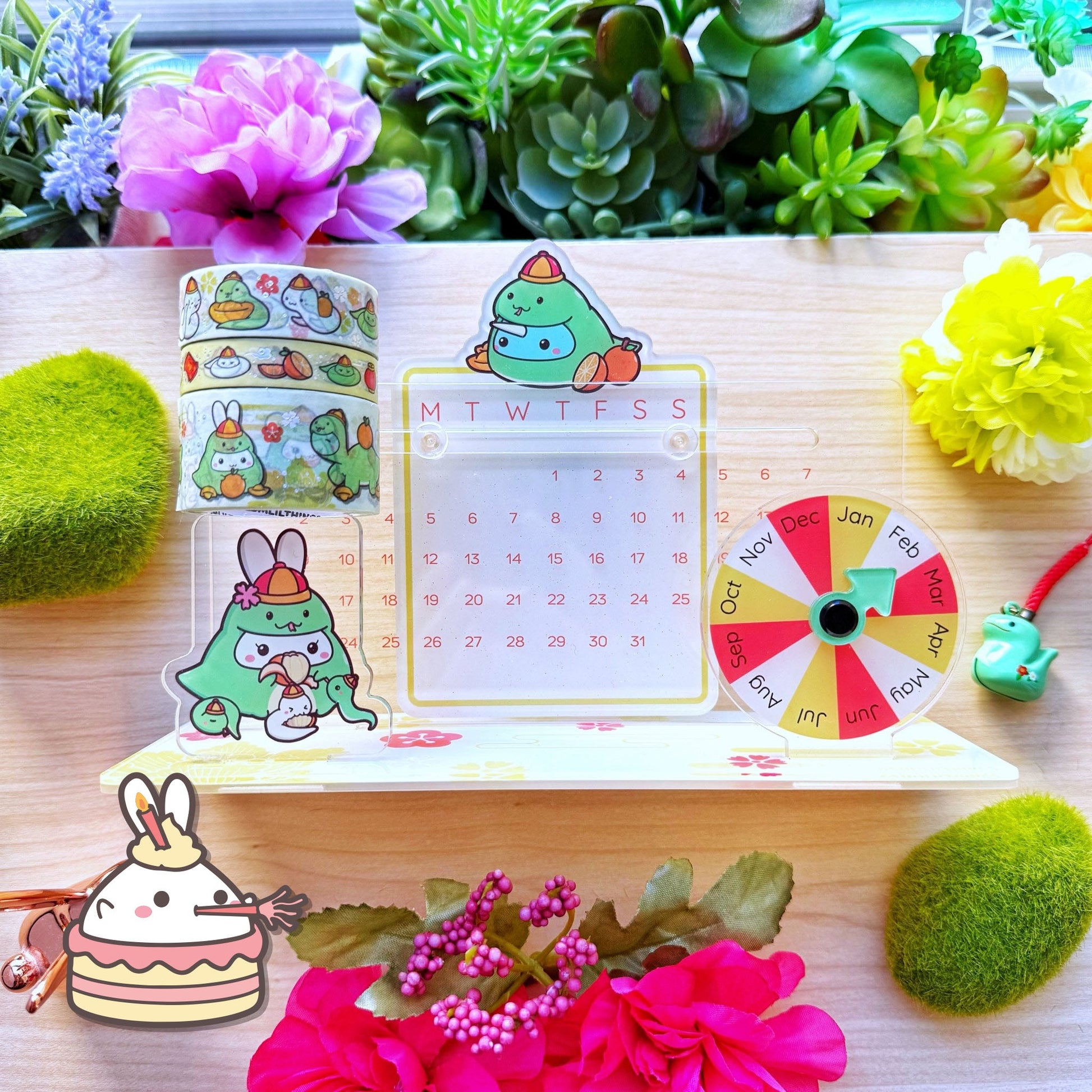 2025 Perpetual Calendar & Washi Tower® - SumLilThings