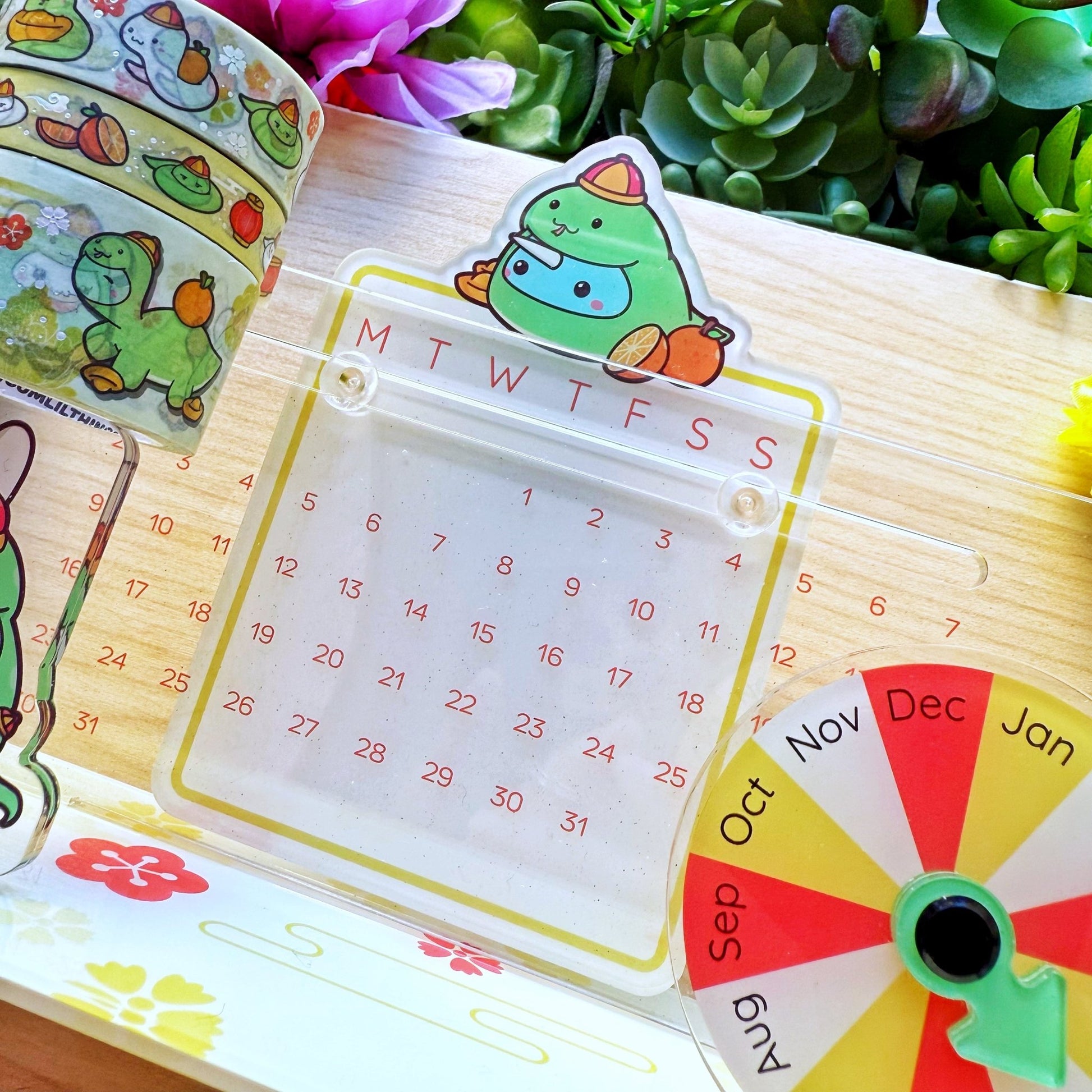 2025 Perpetual Calendar & Washi Tower® - SumLilThings
