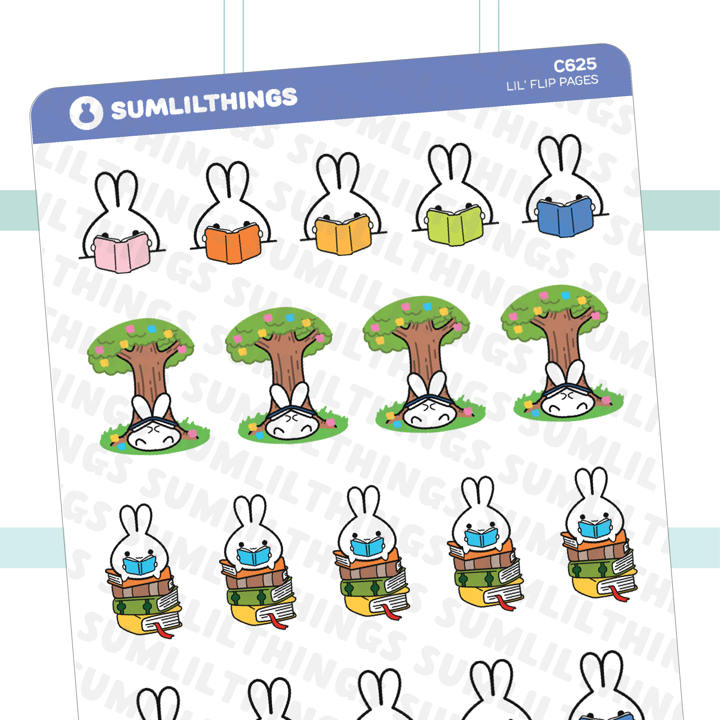 Spiral-Bound Sticker Book - Summer Edition