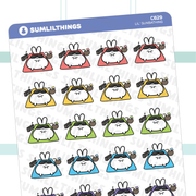 Lil' Sunbathing Stickers