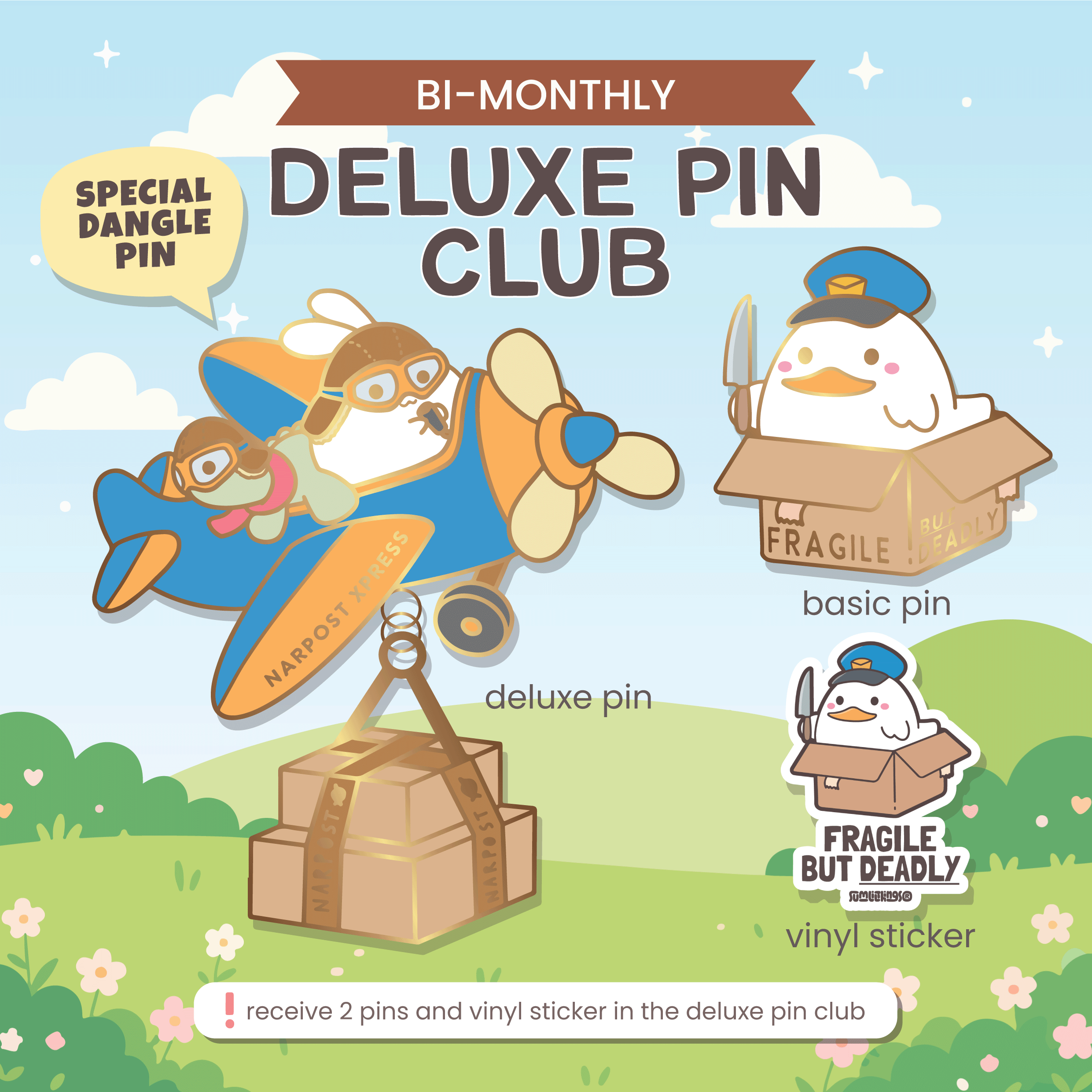 SLT Deluxe Pin Club (Bi-Monthly Plan)