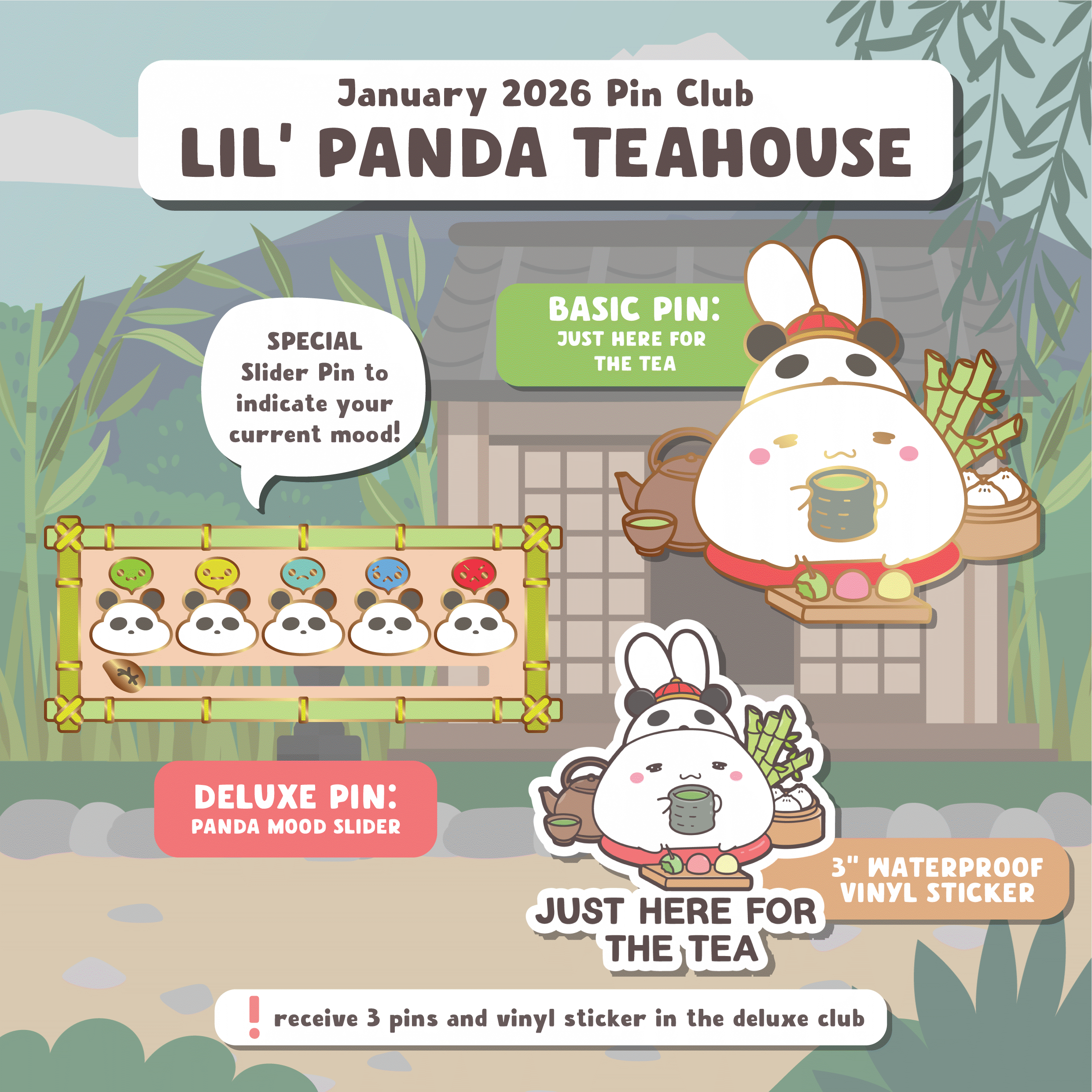 SLT Deluxe Pin Club (Month-to-Month Plan)