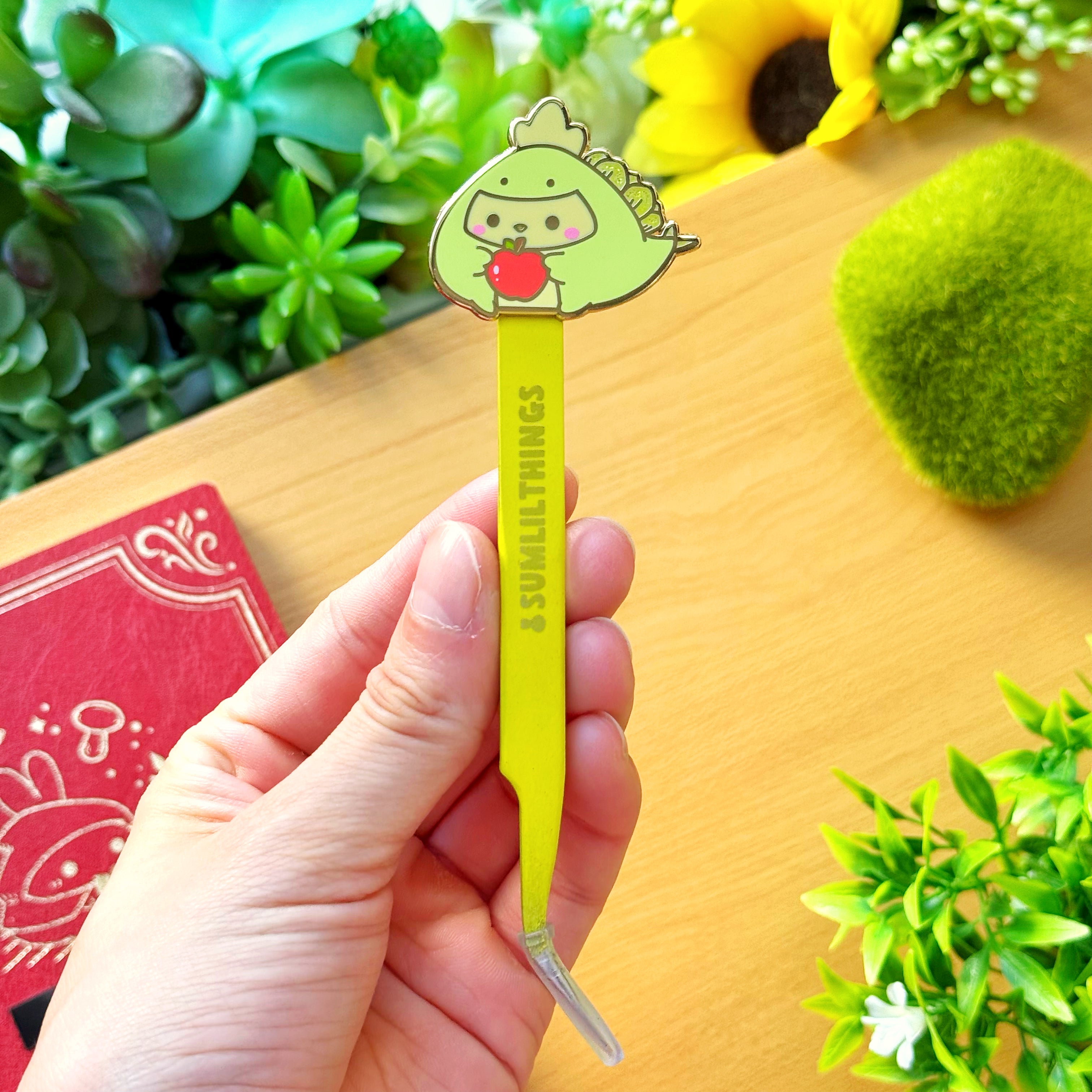 Enamel Tweezer - Dino Chichi (Curved Point)