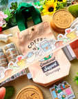 Washi Tape - Lil' Coffee Misfits - Diecut