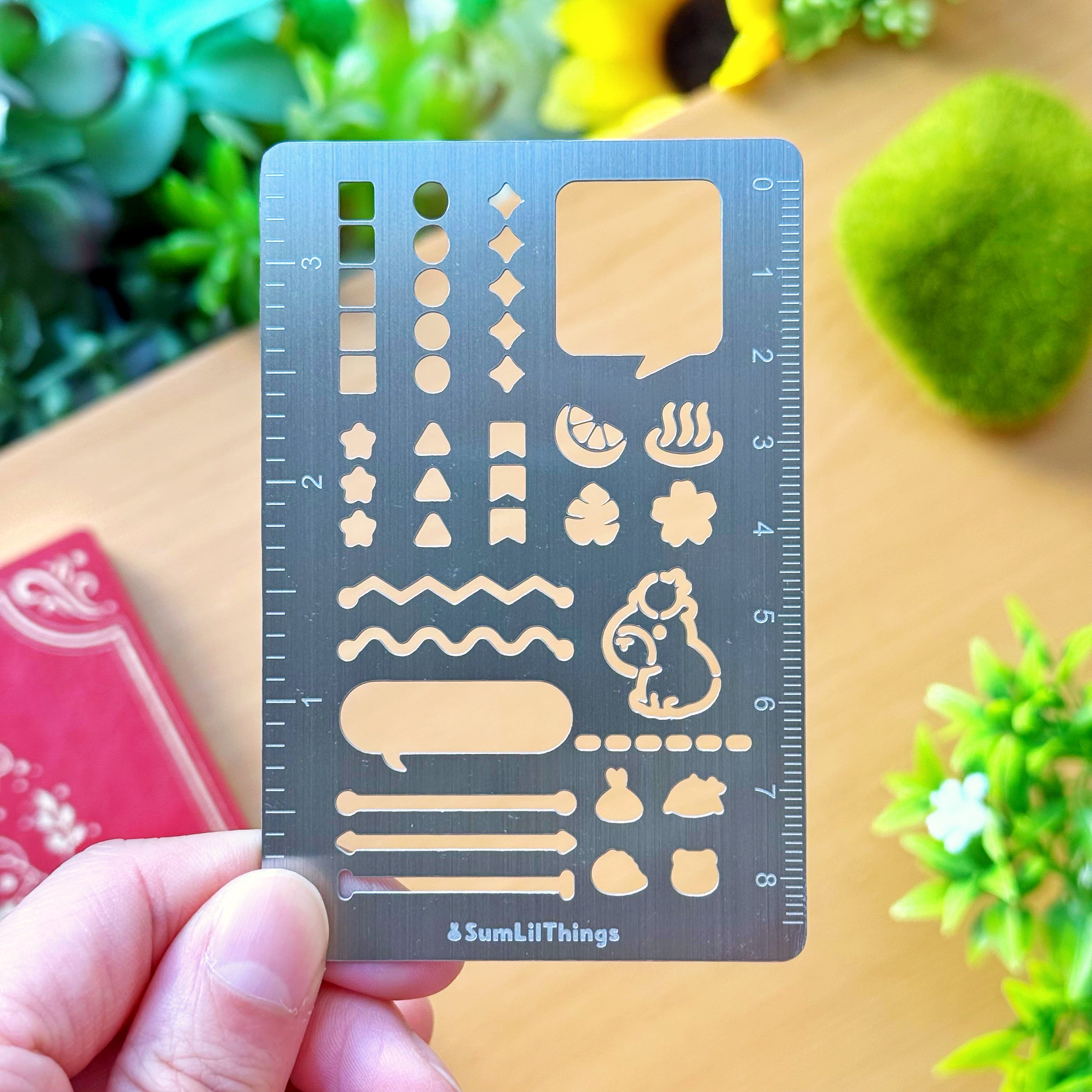 Metal Stencil - Capybara for Journaling