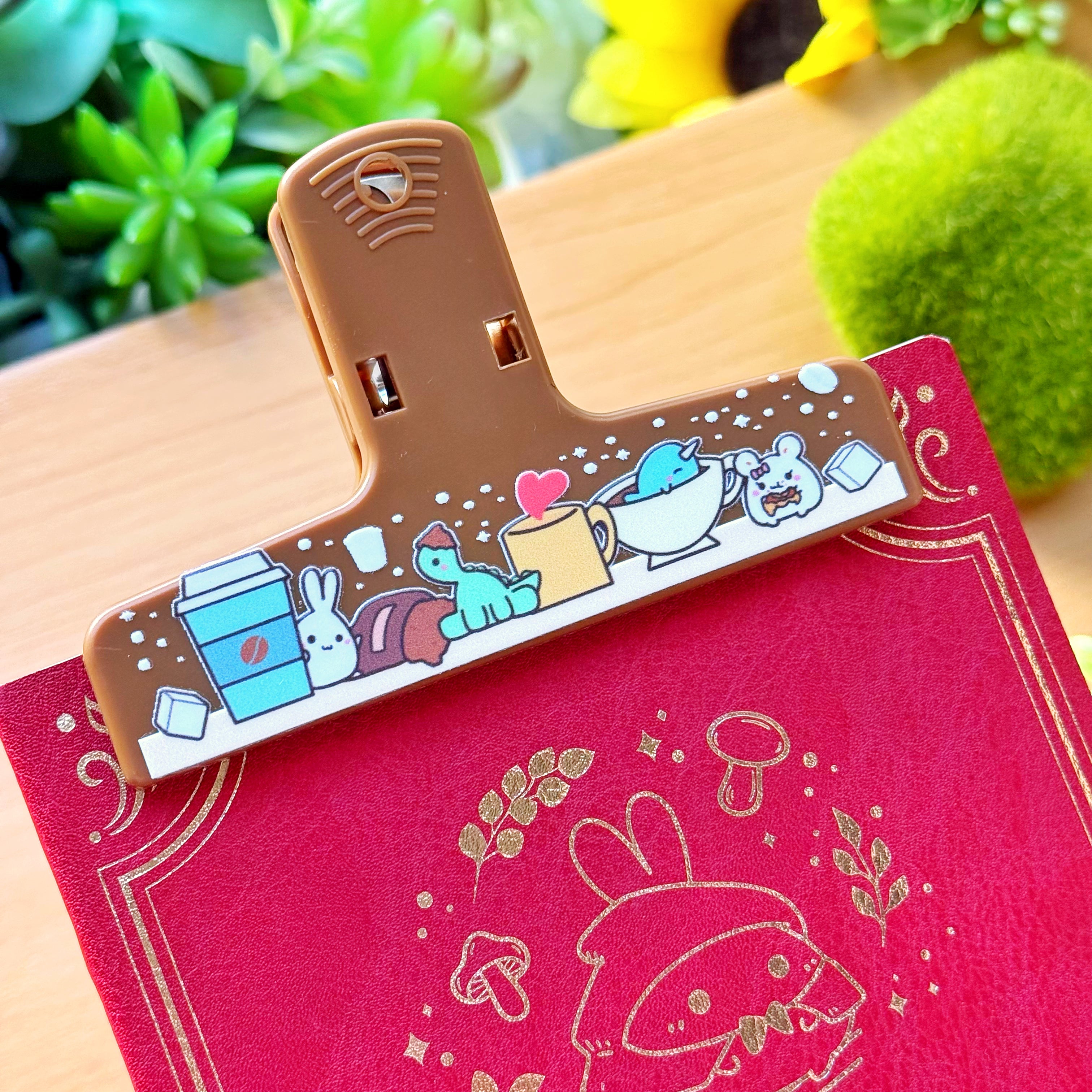 Notebook Clip - Coffee Shelf (Magnet)