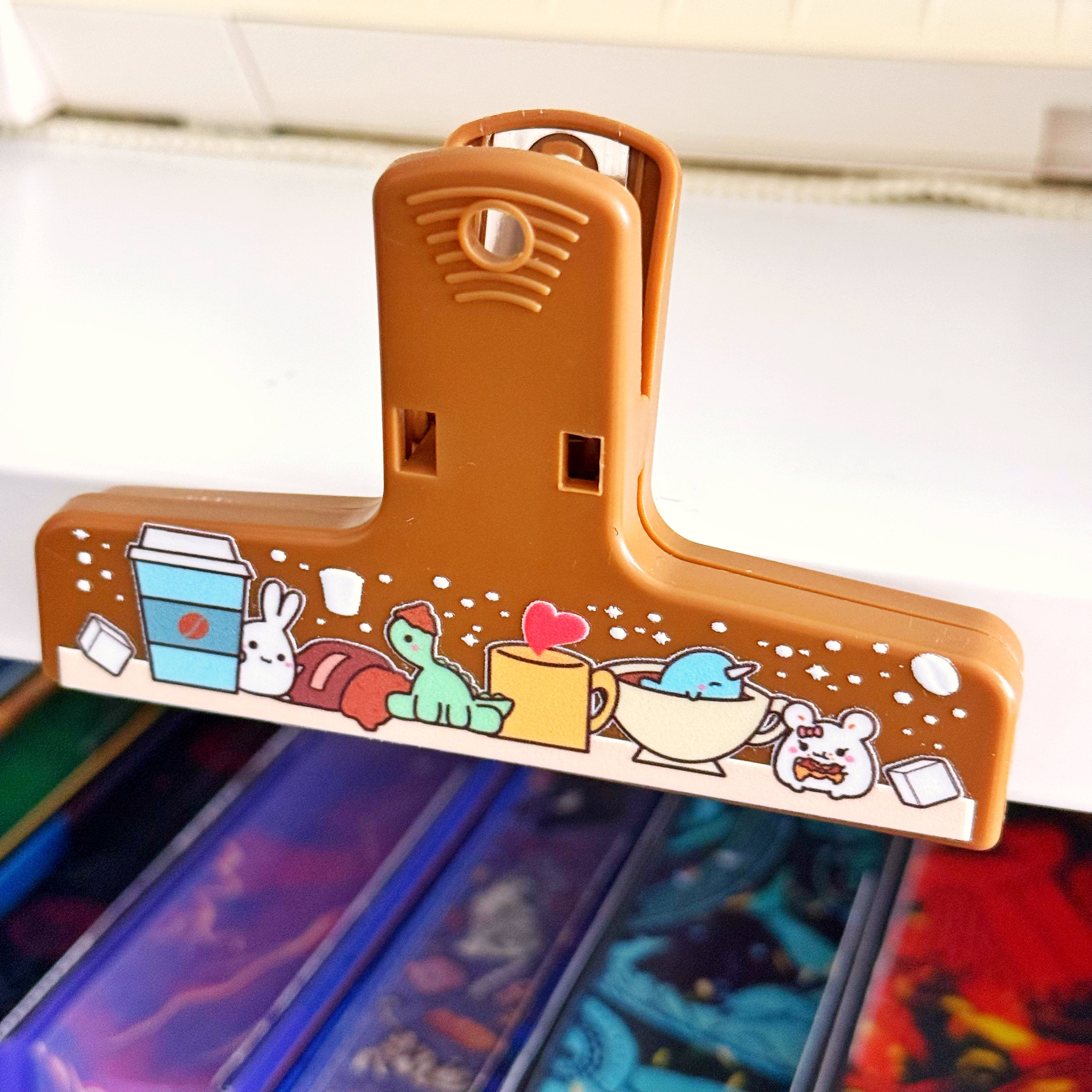 Notebook Clip - Coffee Shelf (Magnet)