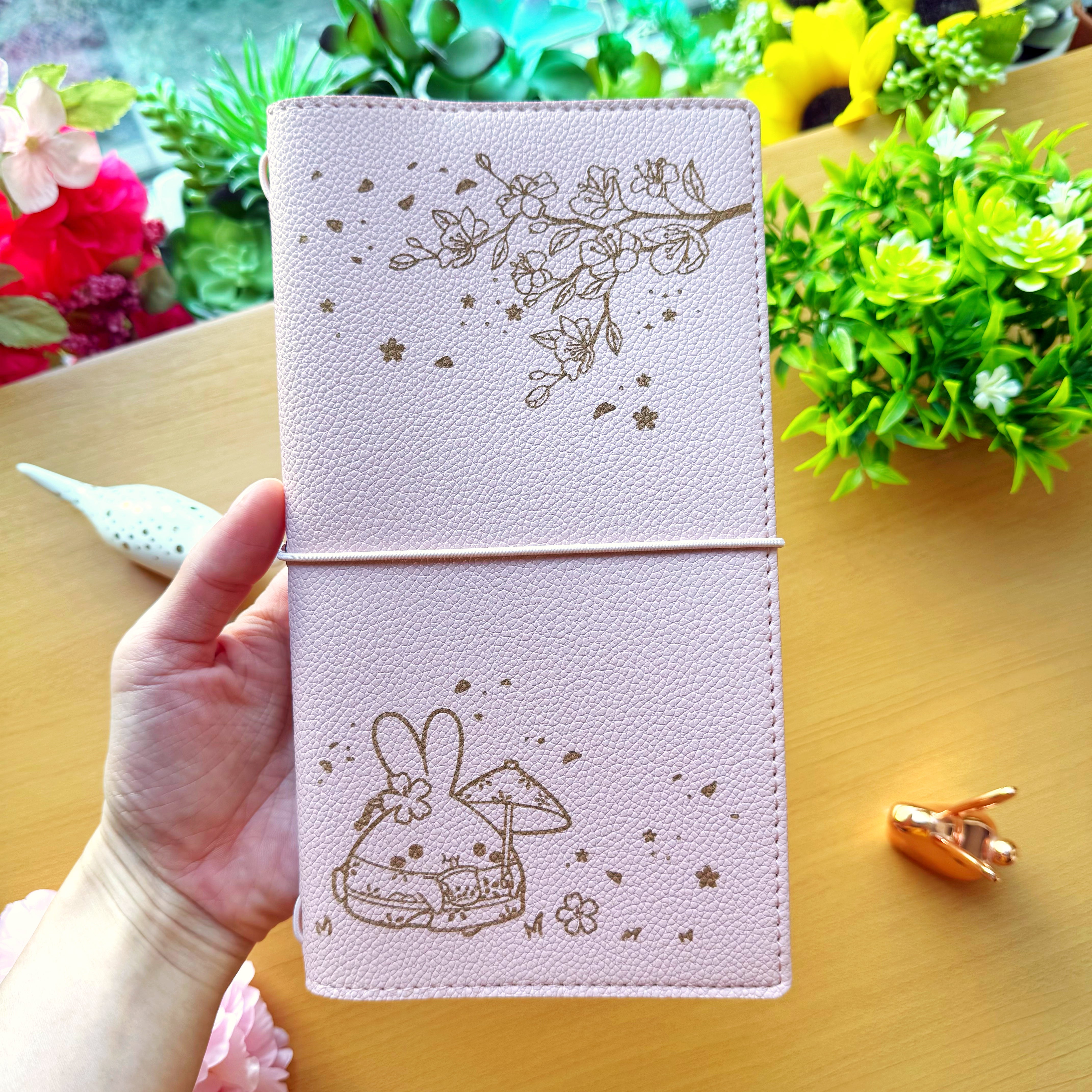 Traveler's Notebook - Sakura Garden (3 Sizes Available)