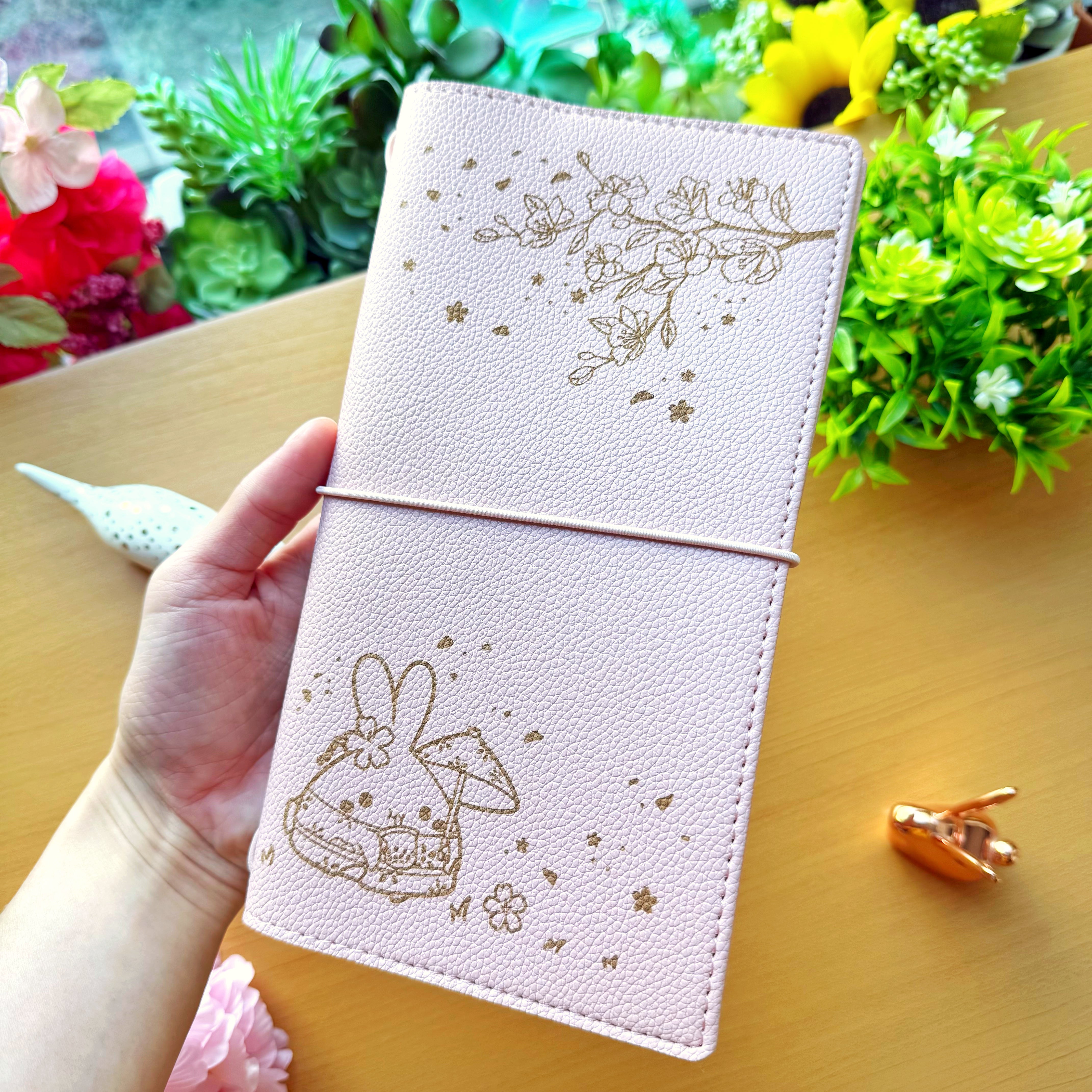 Traveler's Notebook - Sakura Garden (3 Sizes Available)
