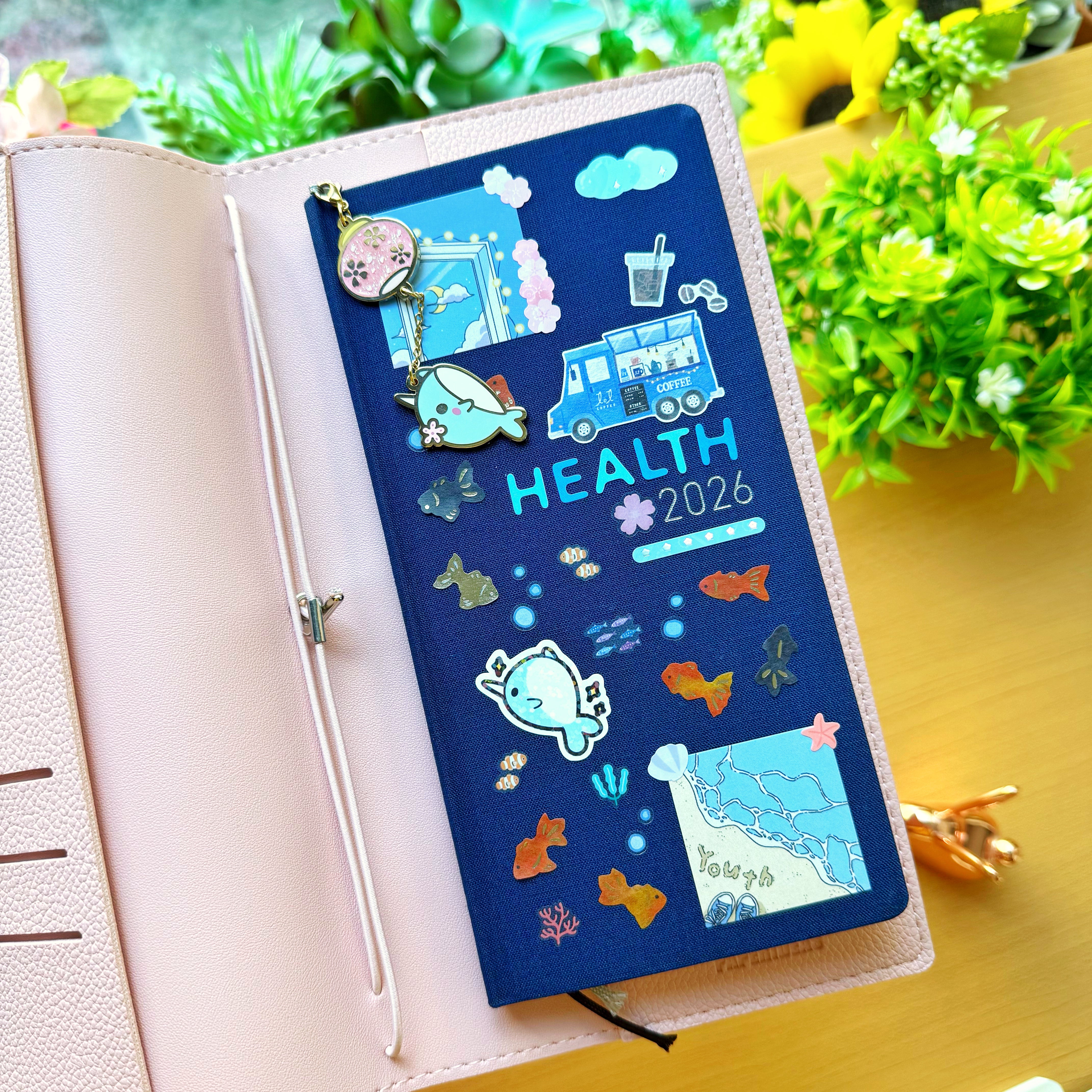 Traveler's Notebook - Sakura Garden (3 Sizes Available)