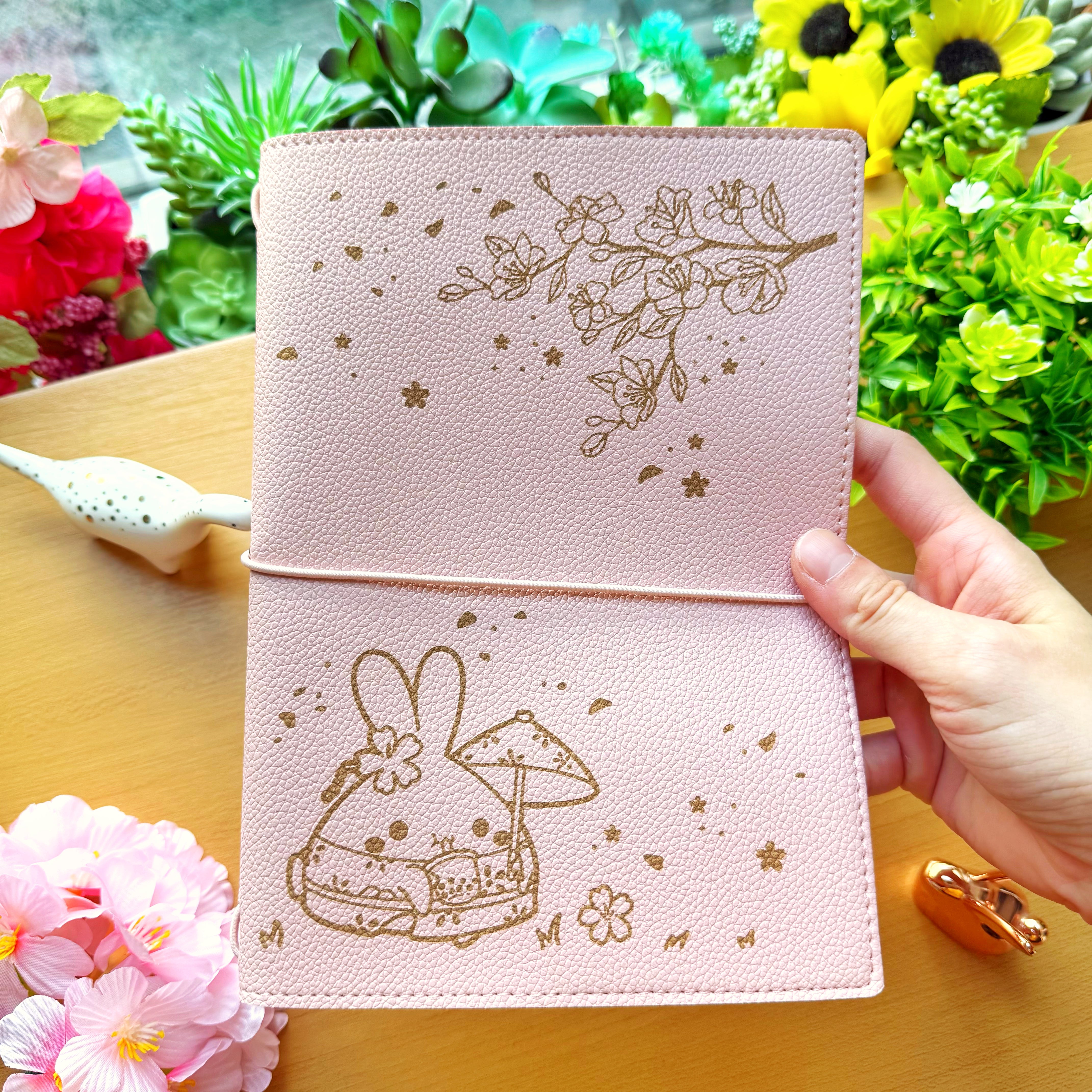 Traveler's Notebook - Sakura Garden (3 Sizes Available)
