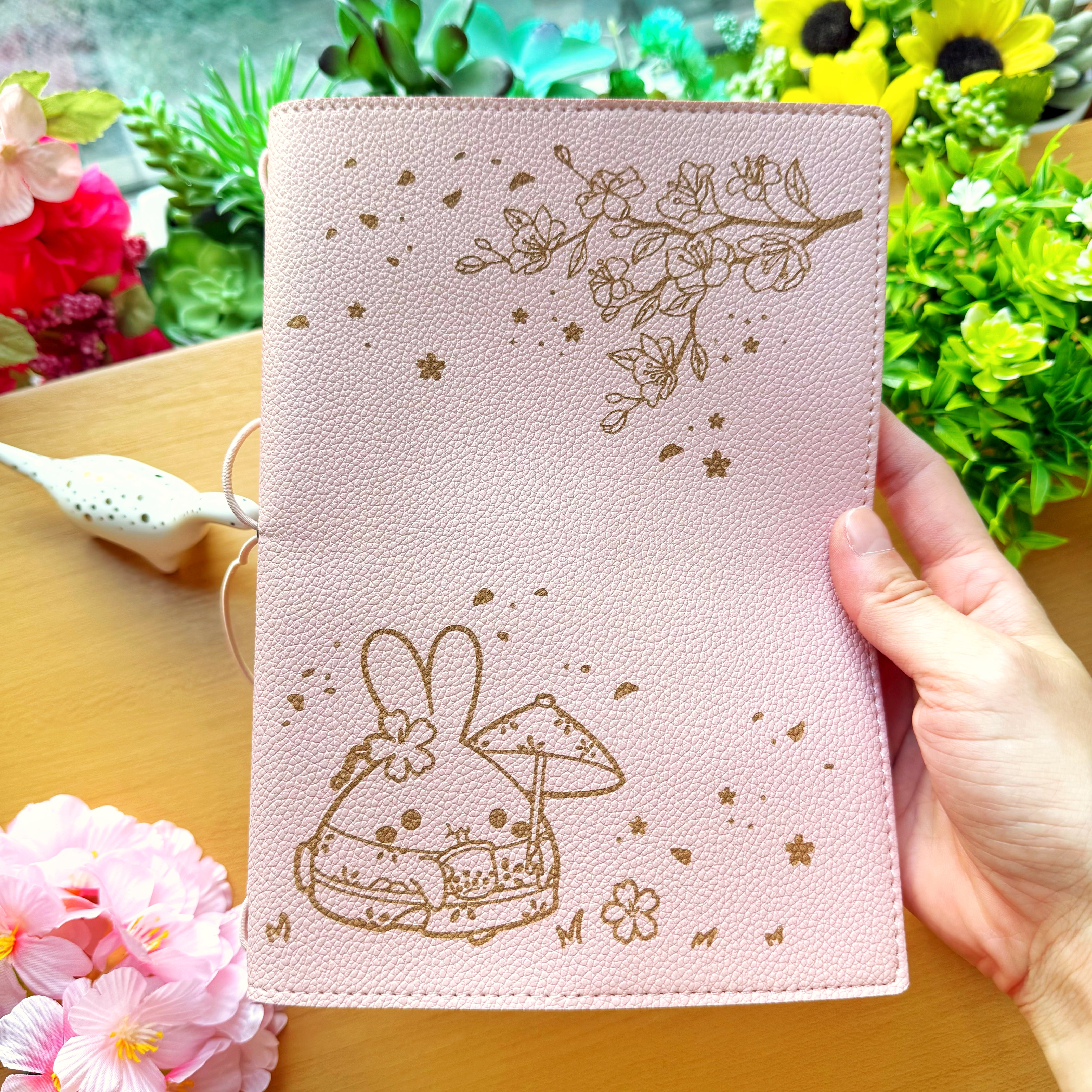 Traveler's Notebook - Sakura Garden (3 Sizes Available)