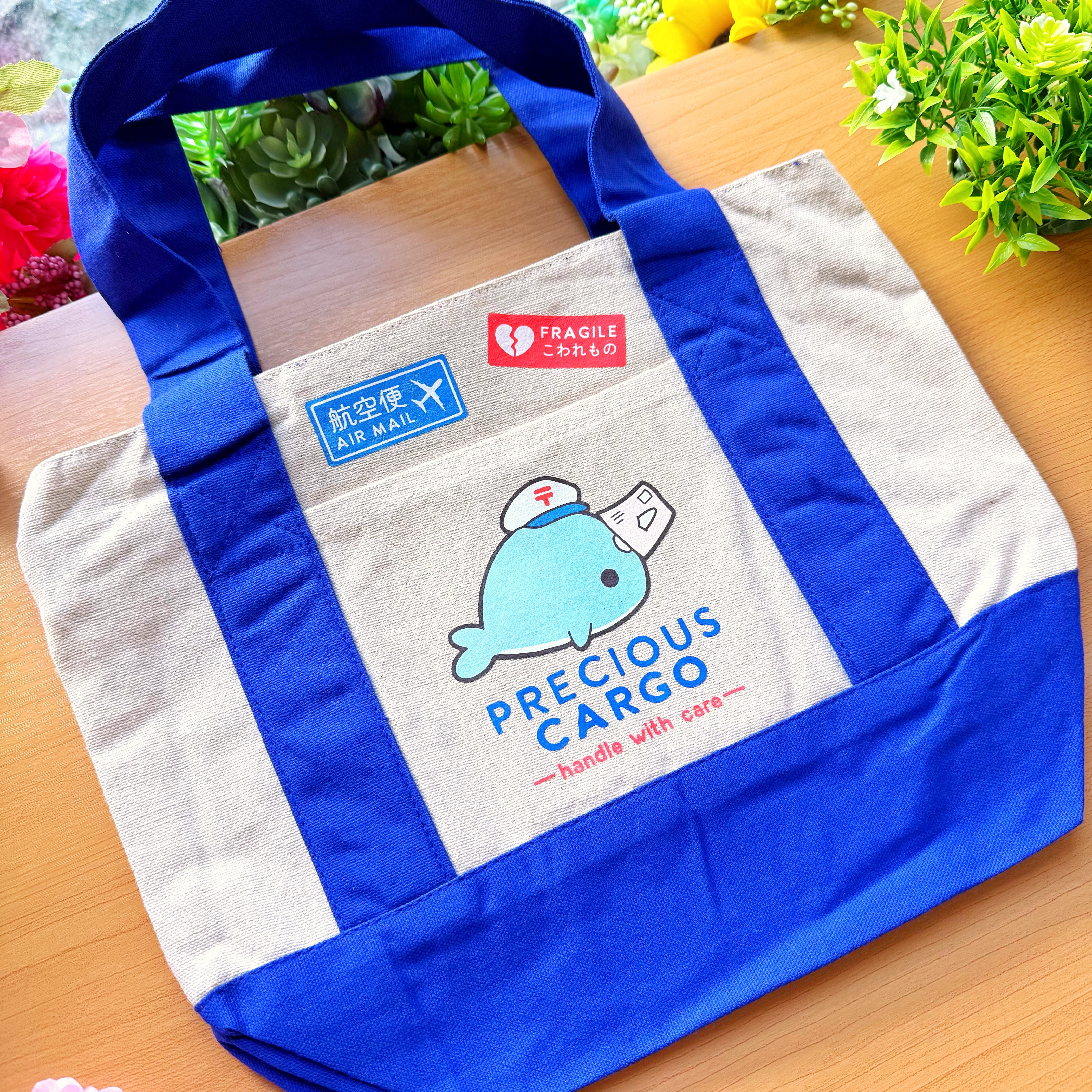 Mini Market Tote Bag - Precious Cargo (Zipper Option)