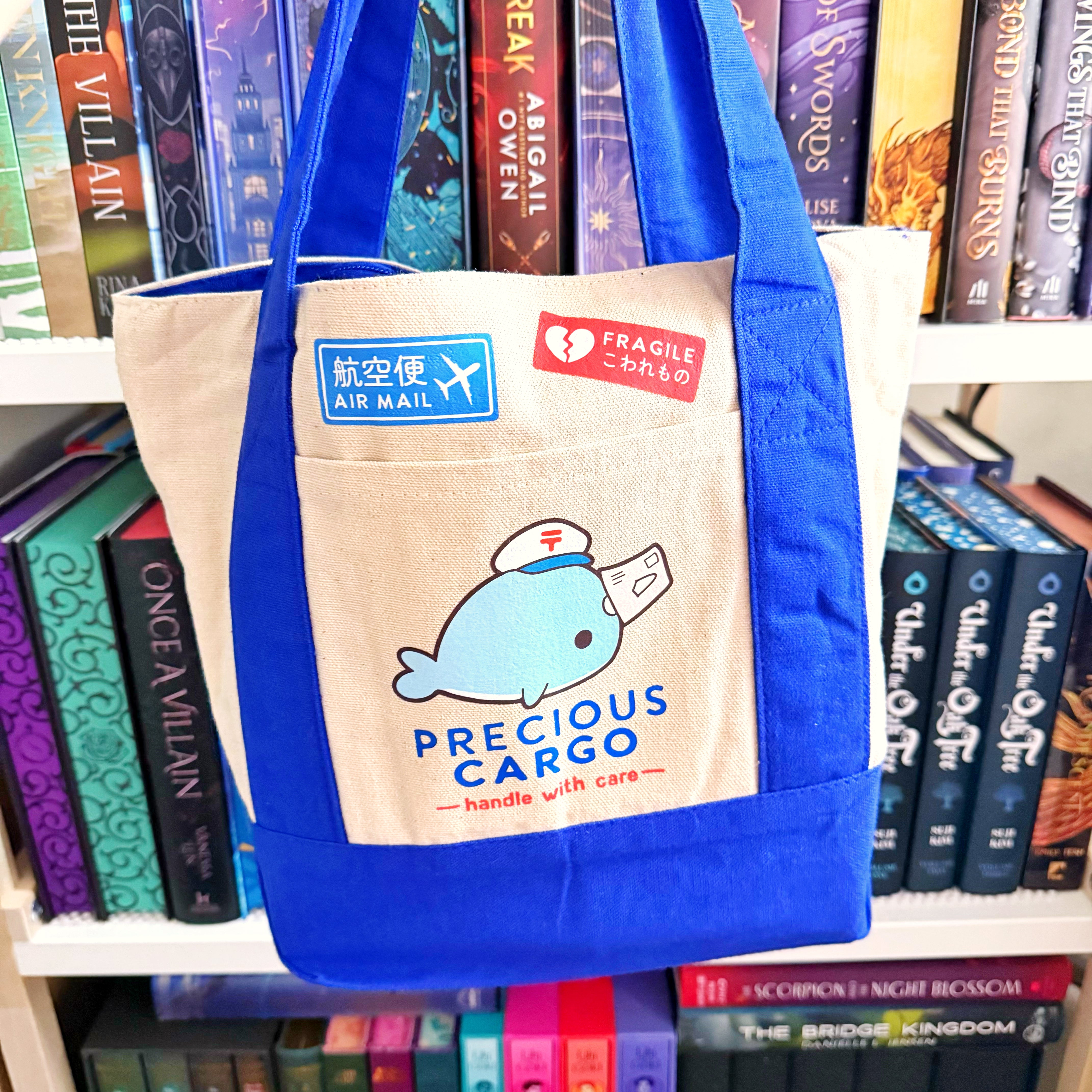 Mini Market Tote Bag - Precious Cargo (Zipper Option)