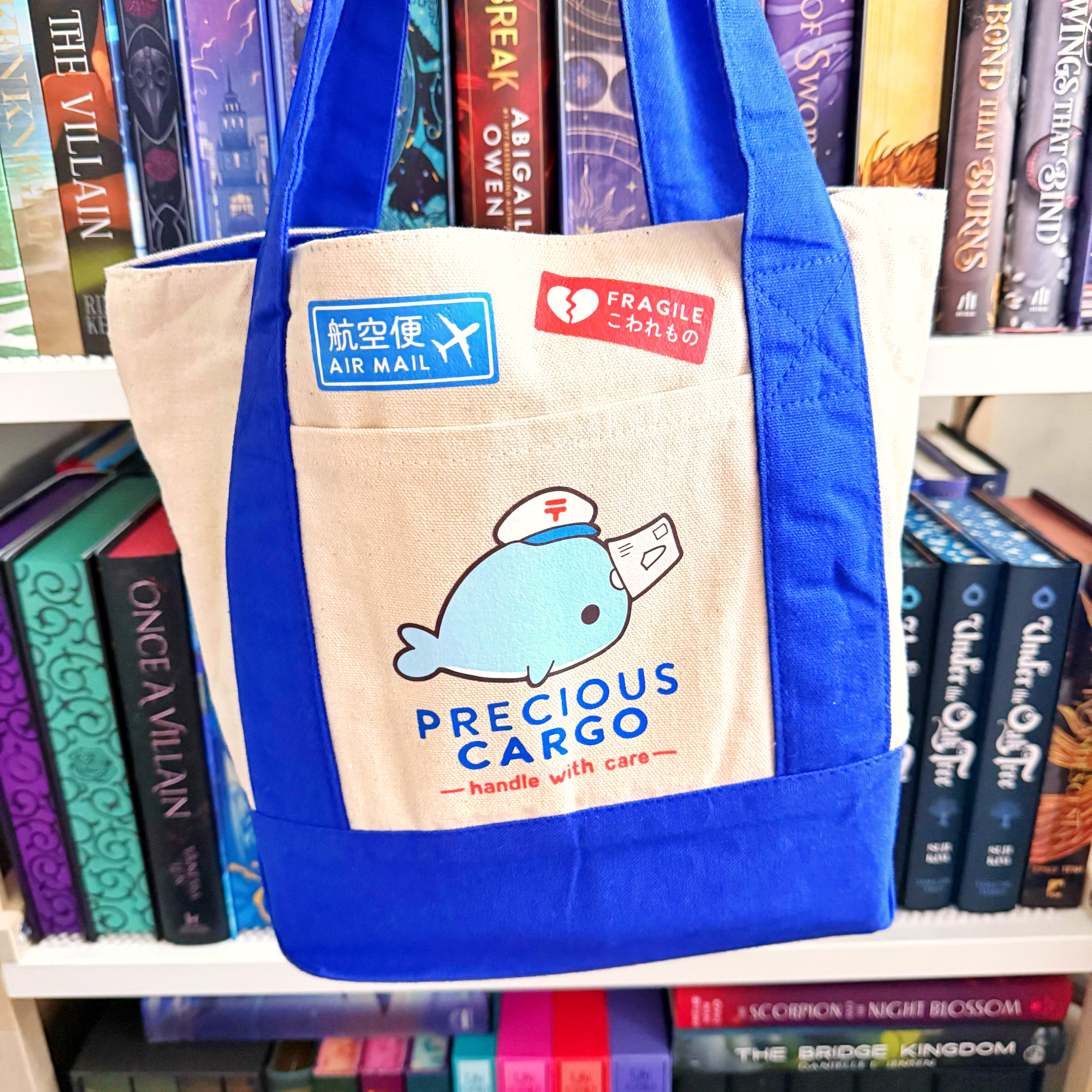 Mini Market Tote Bag - Precious Cargo (Zipper Option)