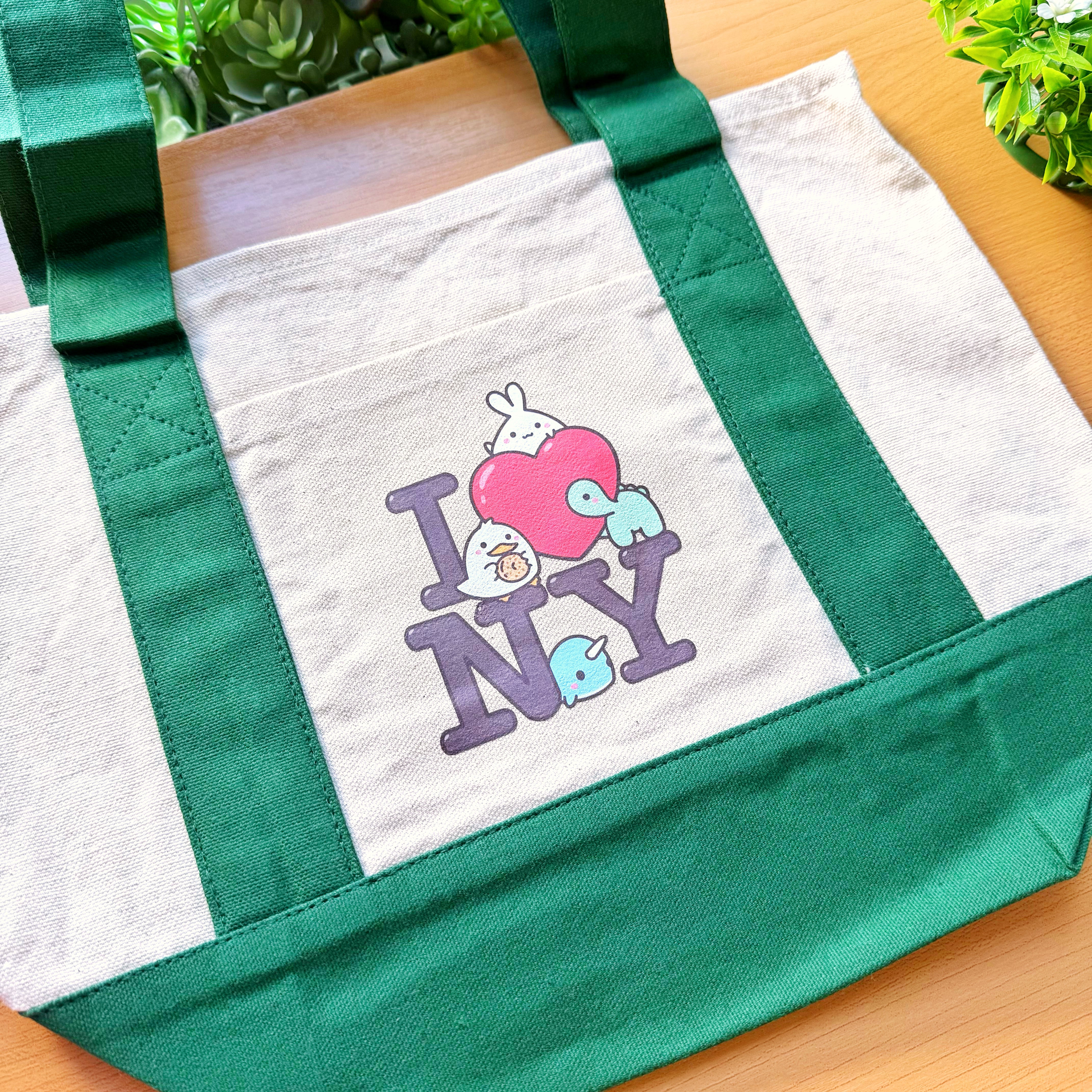 Mini Market Tote Bag - I Love NY (Stationery Fest Exclusive)