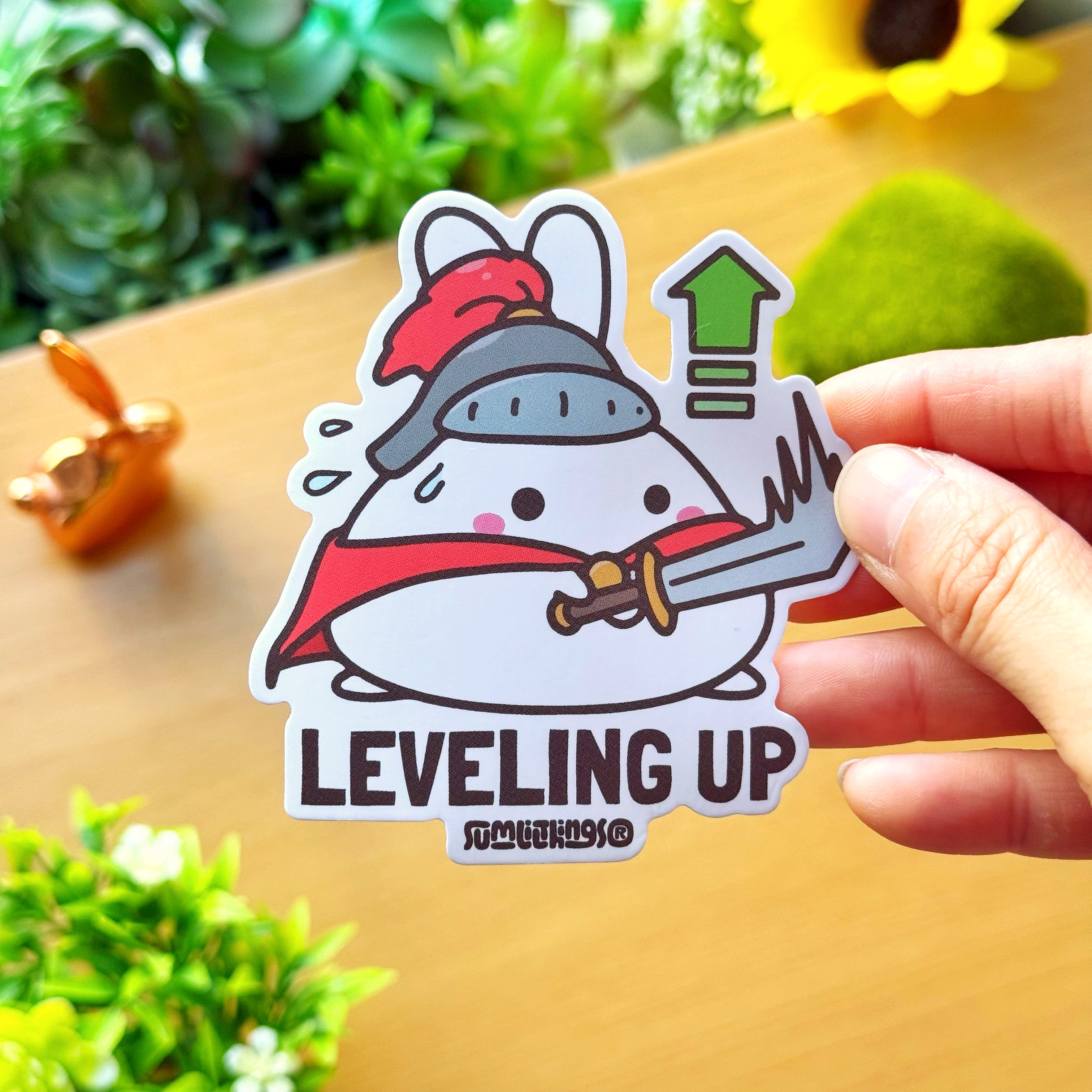 Vinyl Sticker - RPG Leveling Up