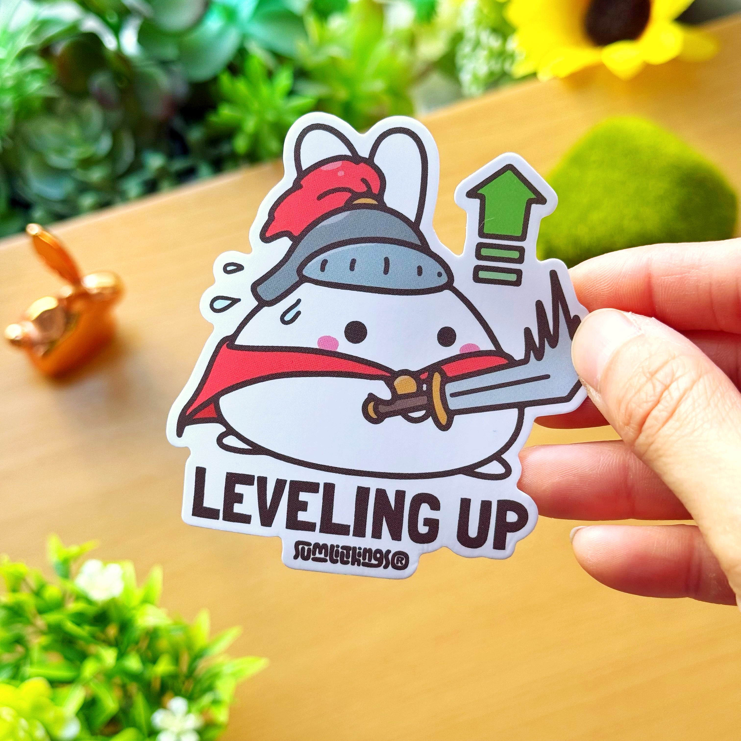 Vinyl Sticker - RPG Leveling Up